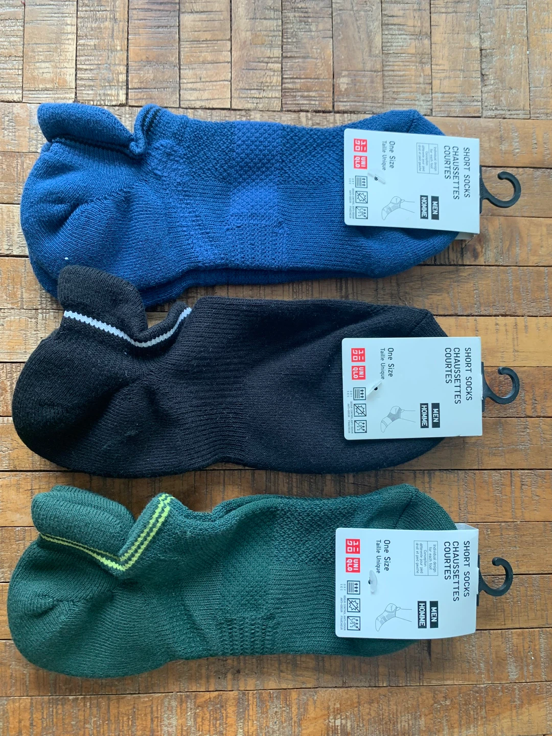 UNIQLO Ankle Socks - Various Colours & Patterns - photo 2