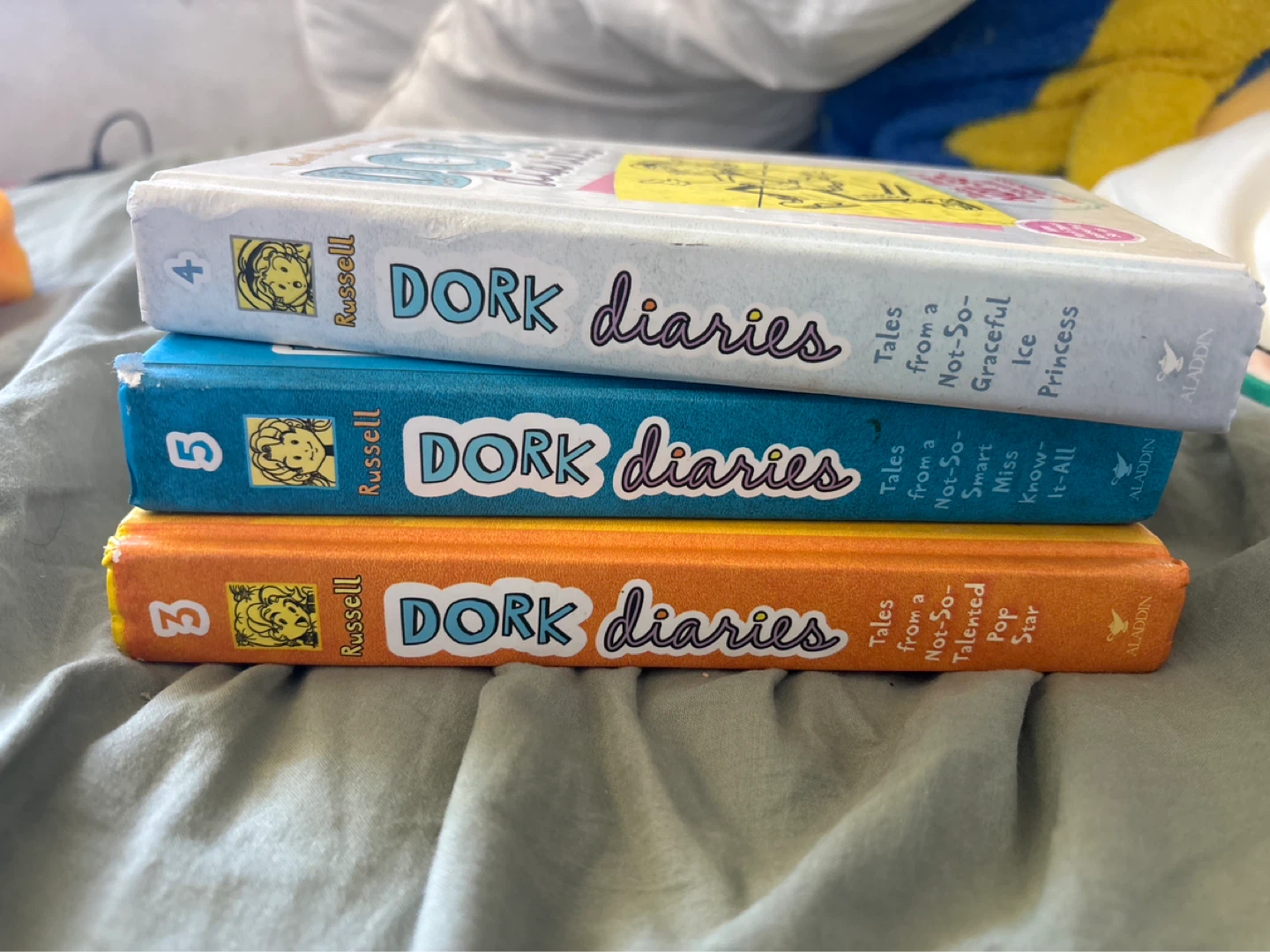 Dork Diaries Books 3, 4, & 5