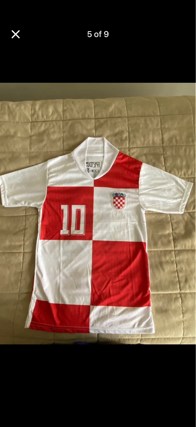 Croatia Modric #10 Soccer Jersey Boys 7-10 years old. - photo 3