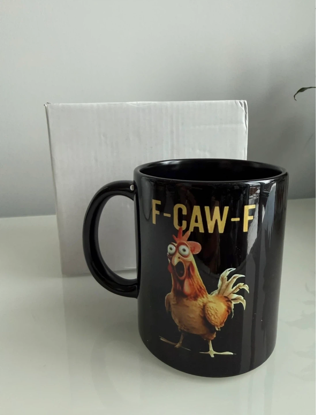 ⚽️New in box Chicken Mug - F-CAW-F