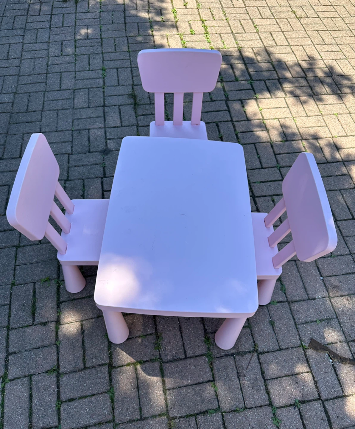 IKEA Mammut Children's Table and Chairs Set