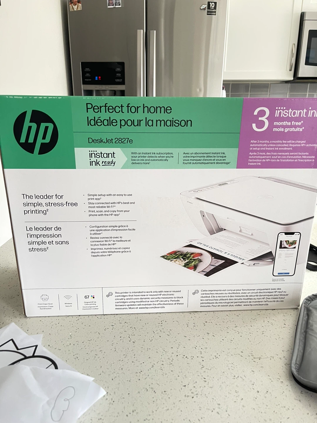HP DeskJet 2827e printer