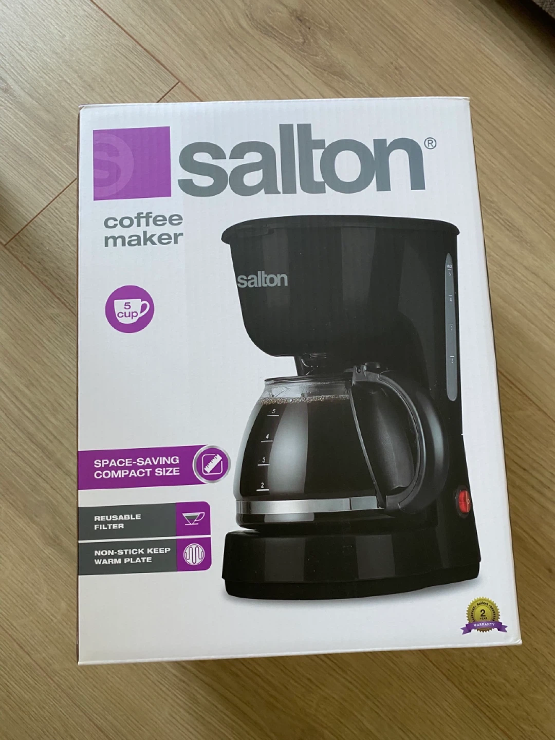 ⚽️ Salton coffee machine new