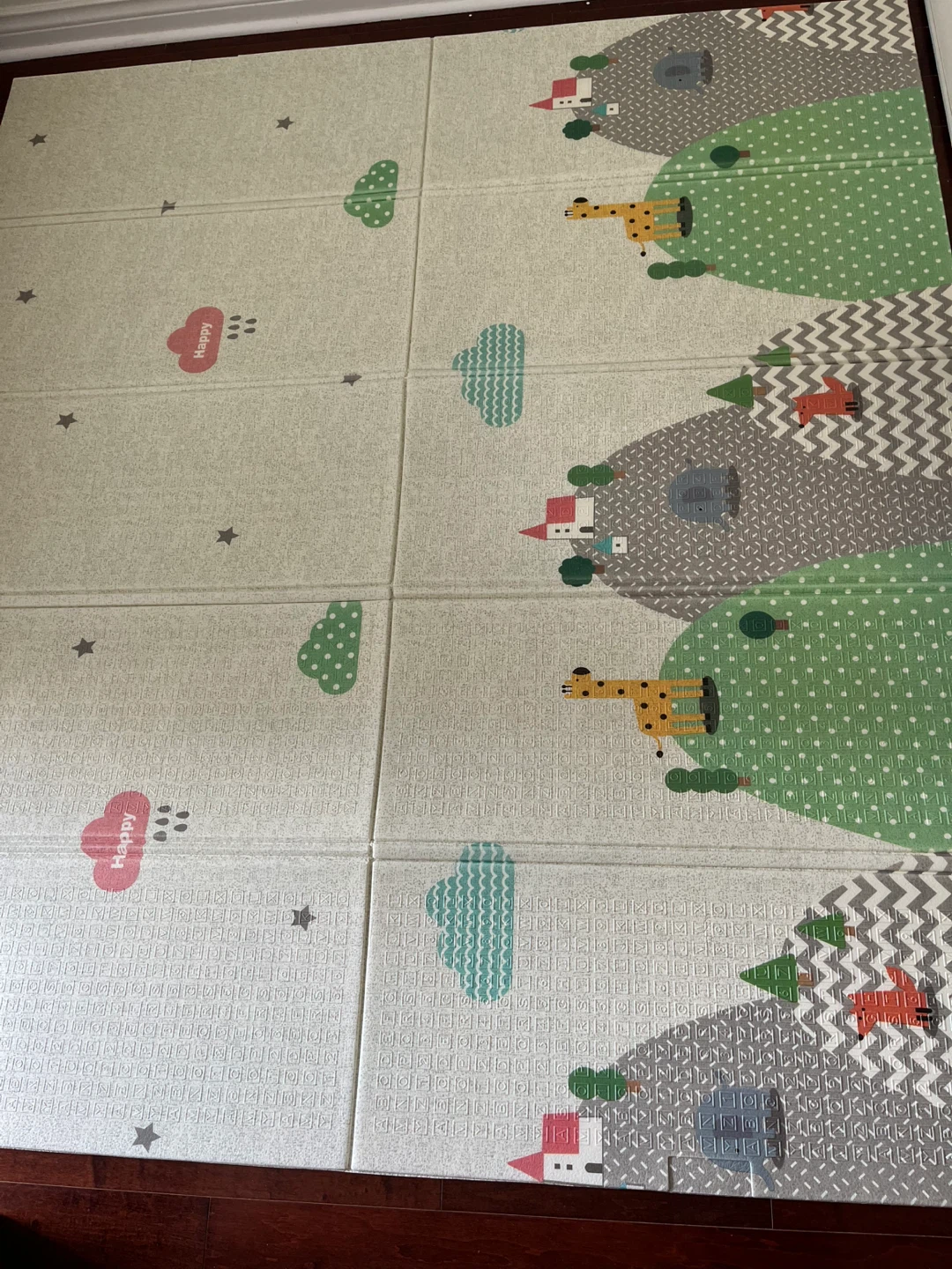 Sorbus foldable foam baby play mat with travel bag - photo 2