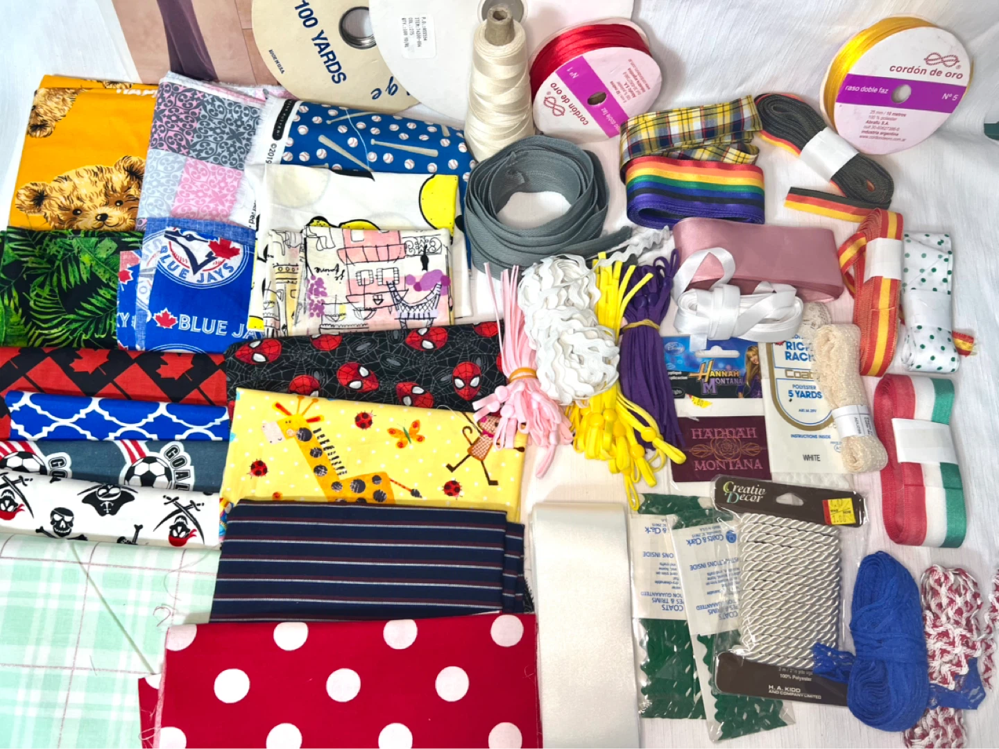 Crafting Fabric and Ribbon Bundle - photo 5