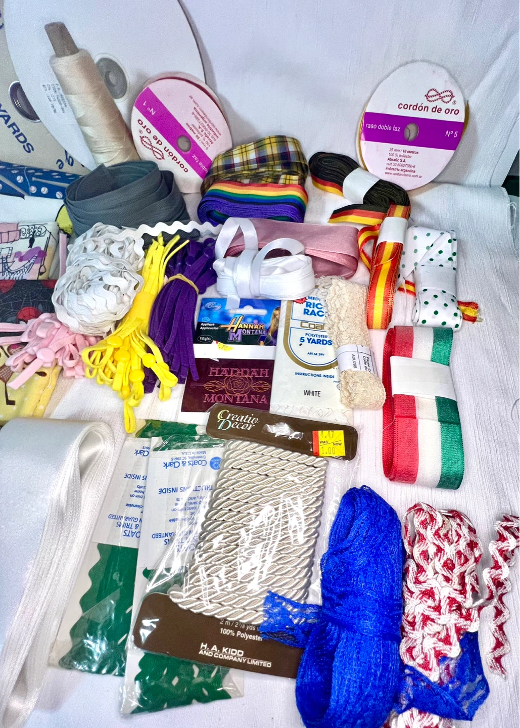 Crafting Fabric and Ribbon Bundle - photo 4