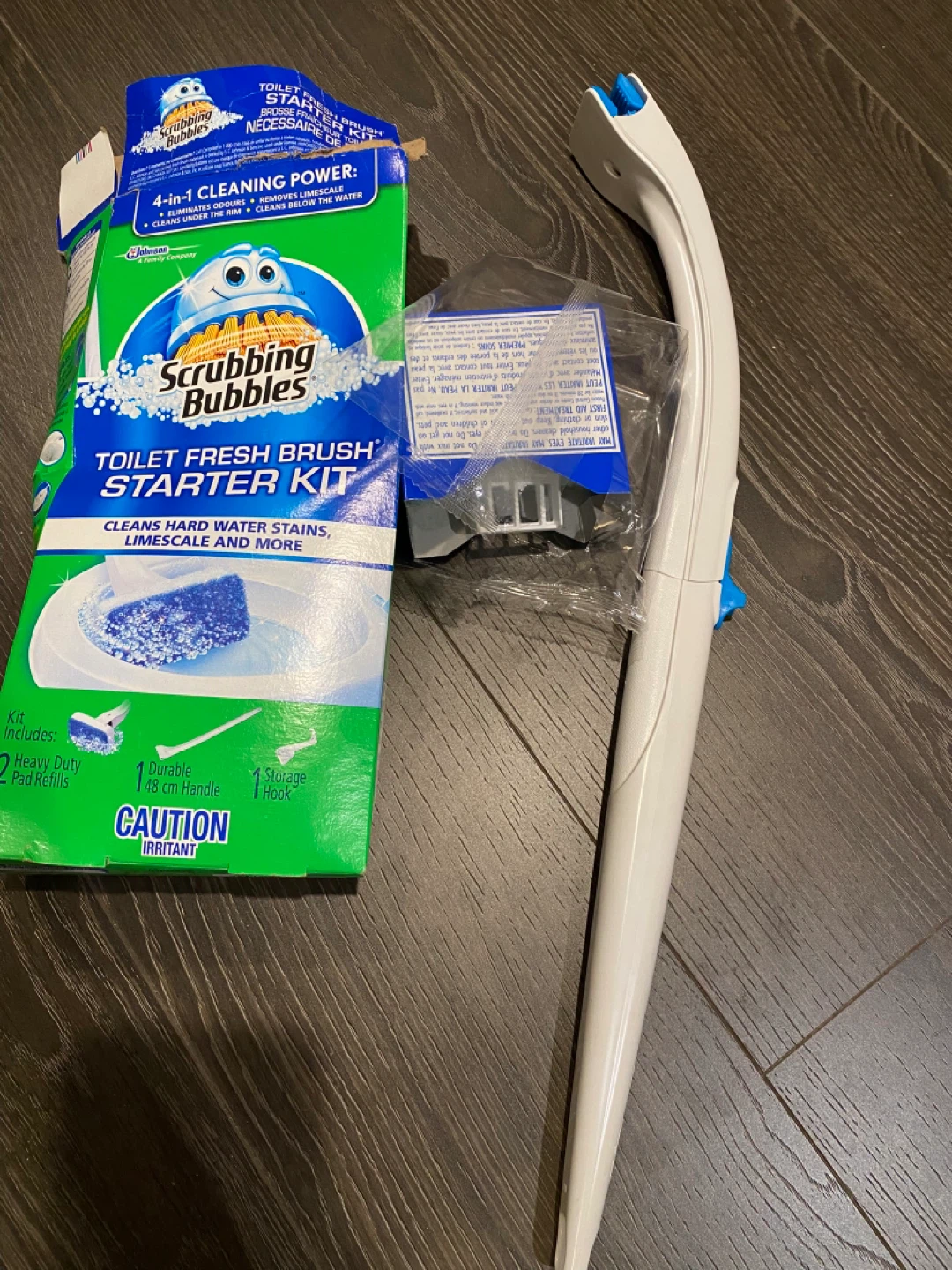 ⚽️ toilet cleaning scrub set new