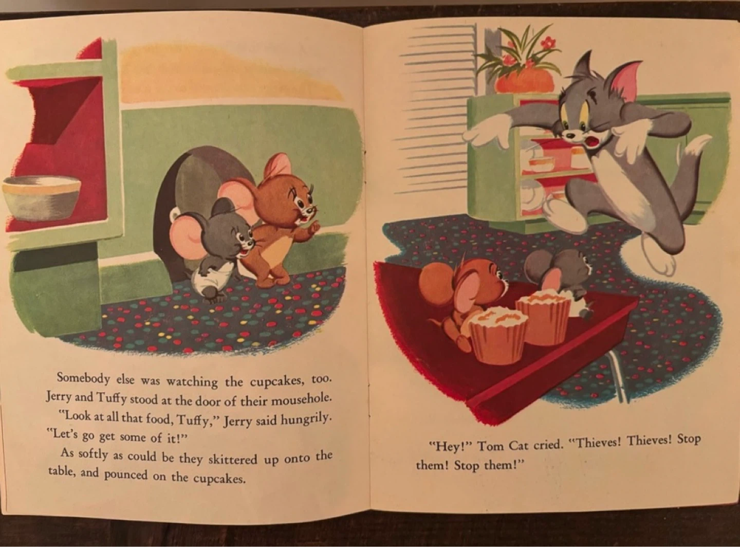 ⚽️MGM's 1963 Tom and Jerry's Party Children's Book - photo 5