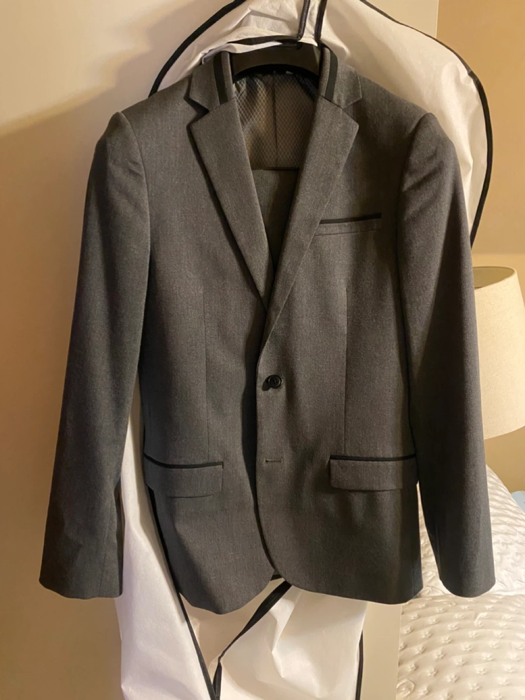 Men's Charcoal Suit