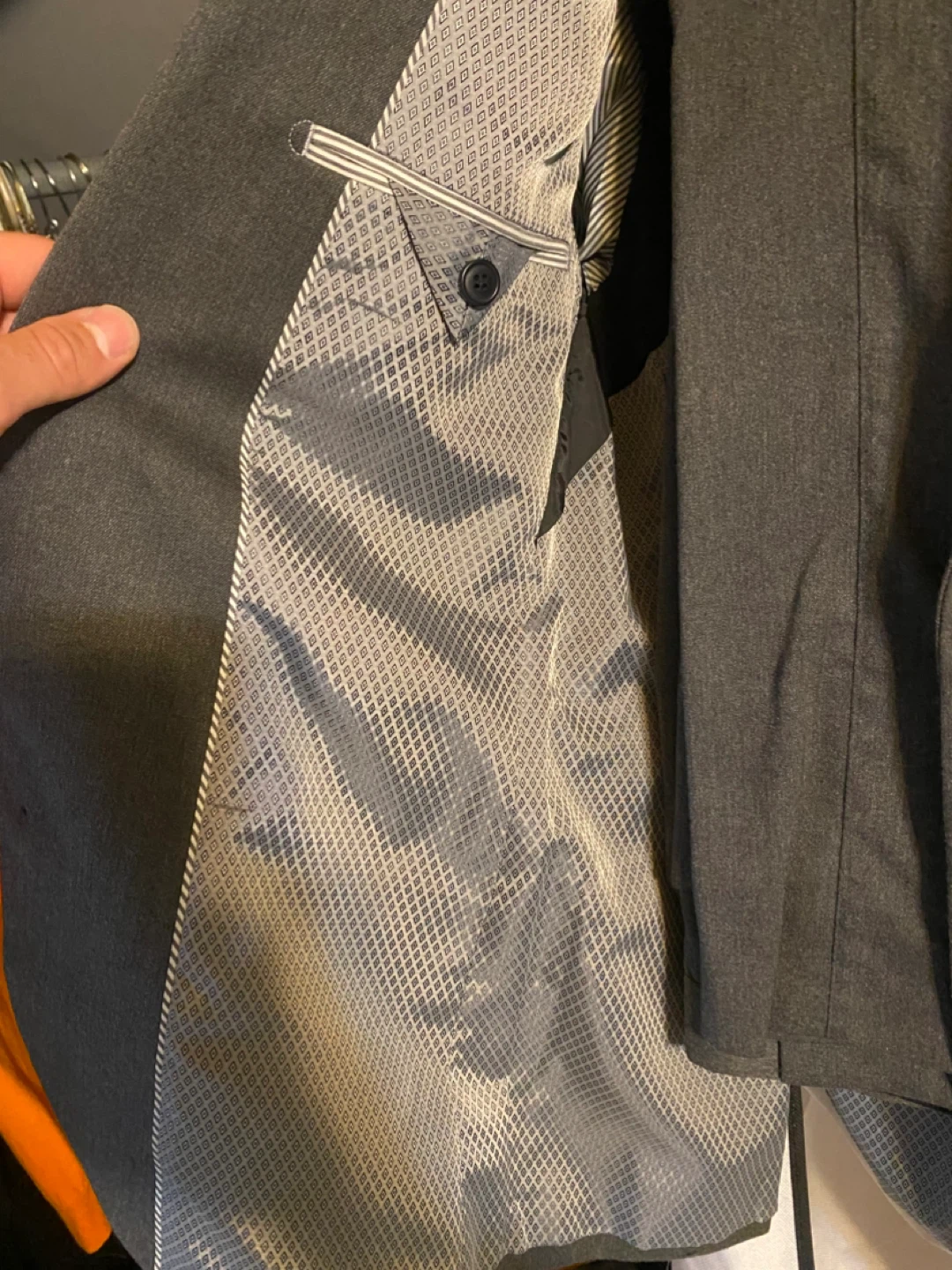 Men's Charcoal Suit - photo 2