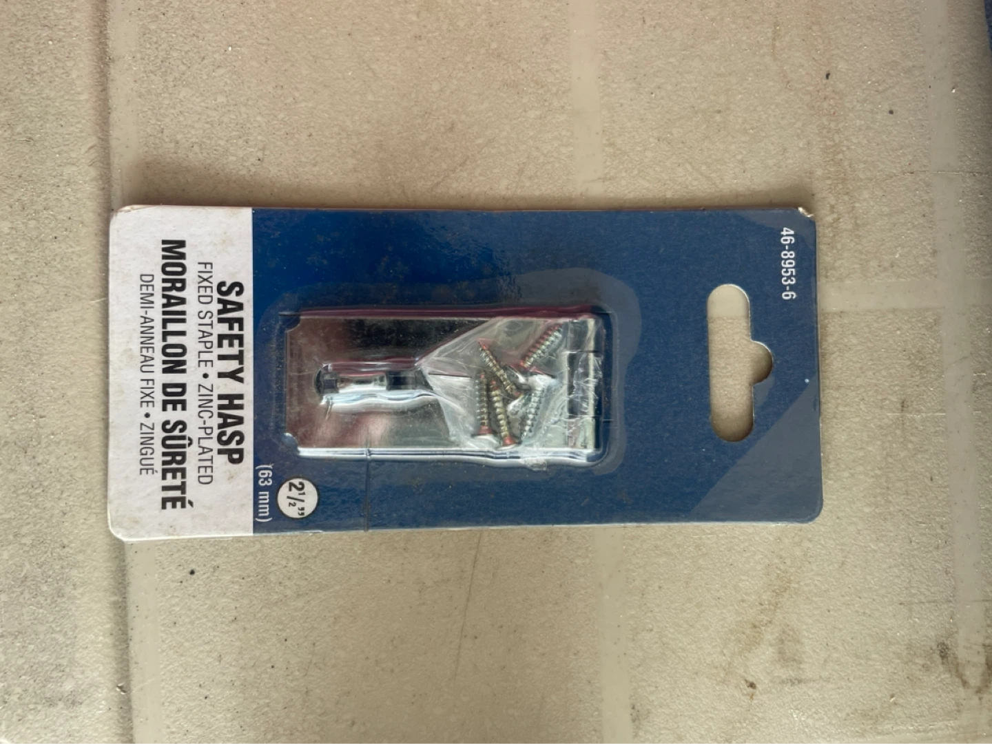 Safety Hasp 2.5 inch Zinc-Plated