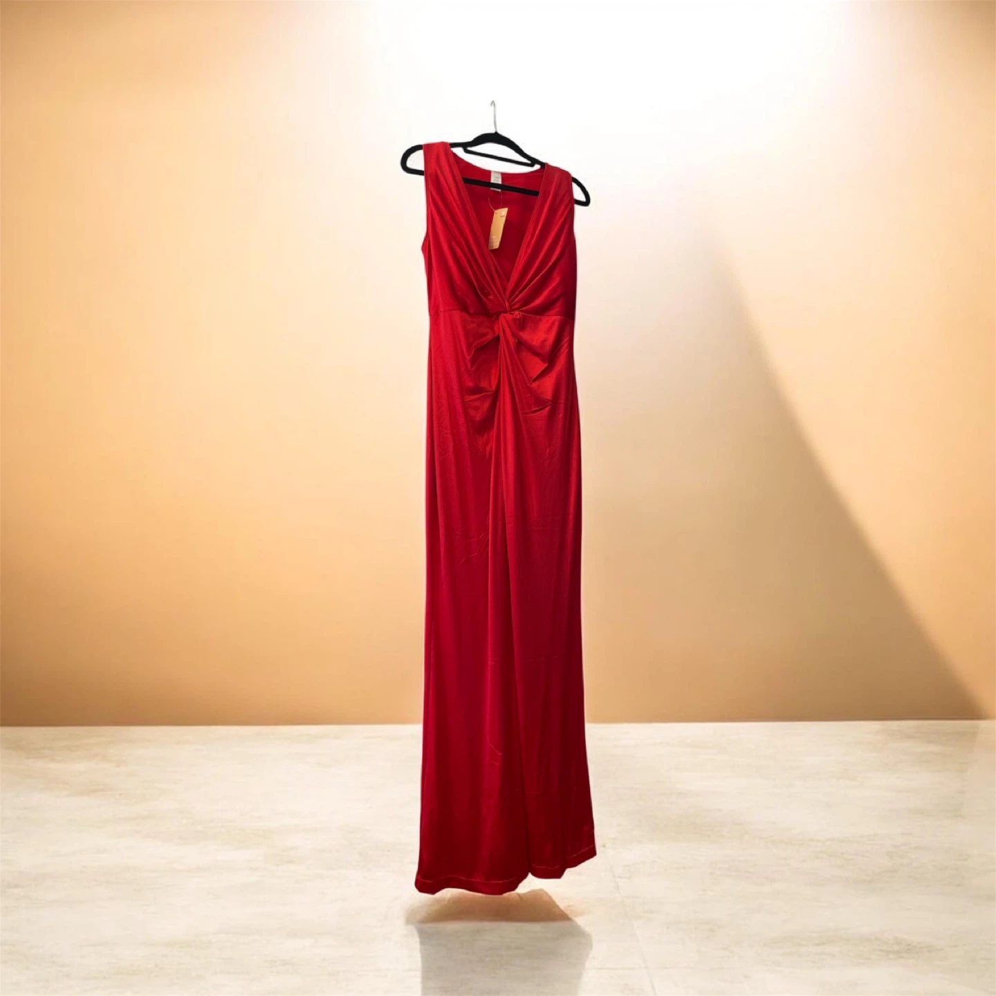 ⚽️ NWT Popilush Shine Maxi Dress with Built-in Shapewear L - photo 5