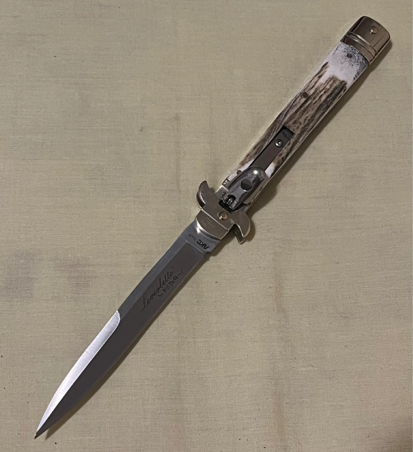 Leverletto Folding Knife by Bill De Shivs - photo 2