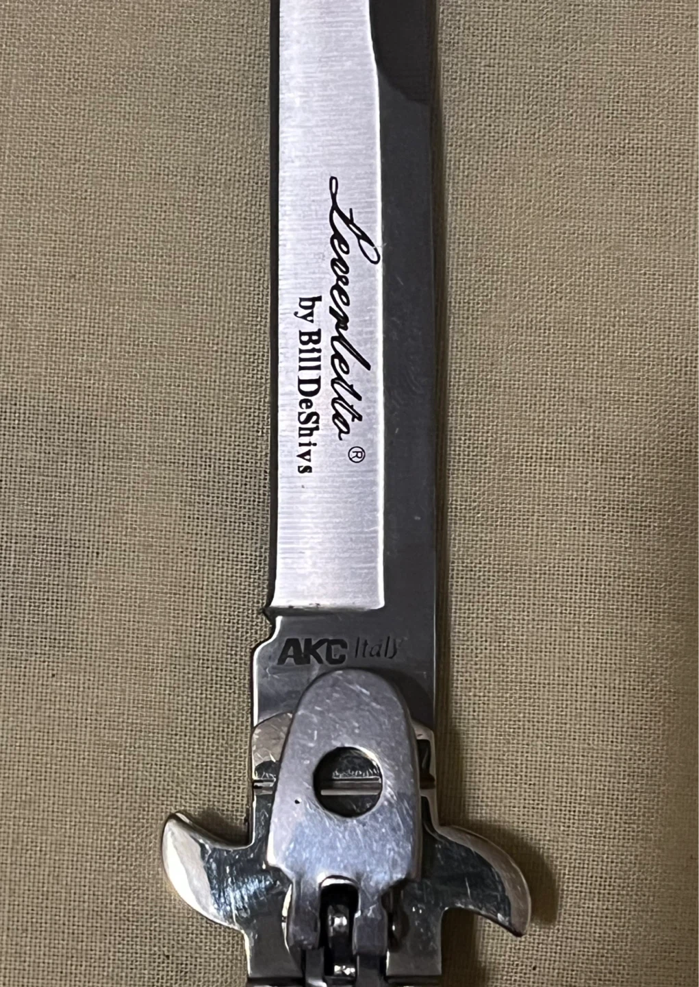 Leverletto Folding Knife by Bill De Shivs - photo 4