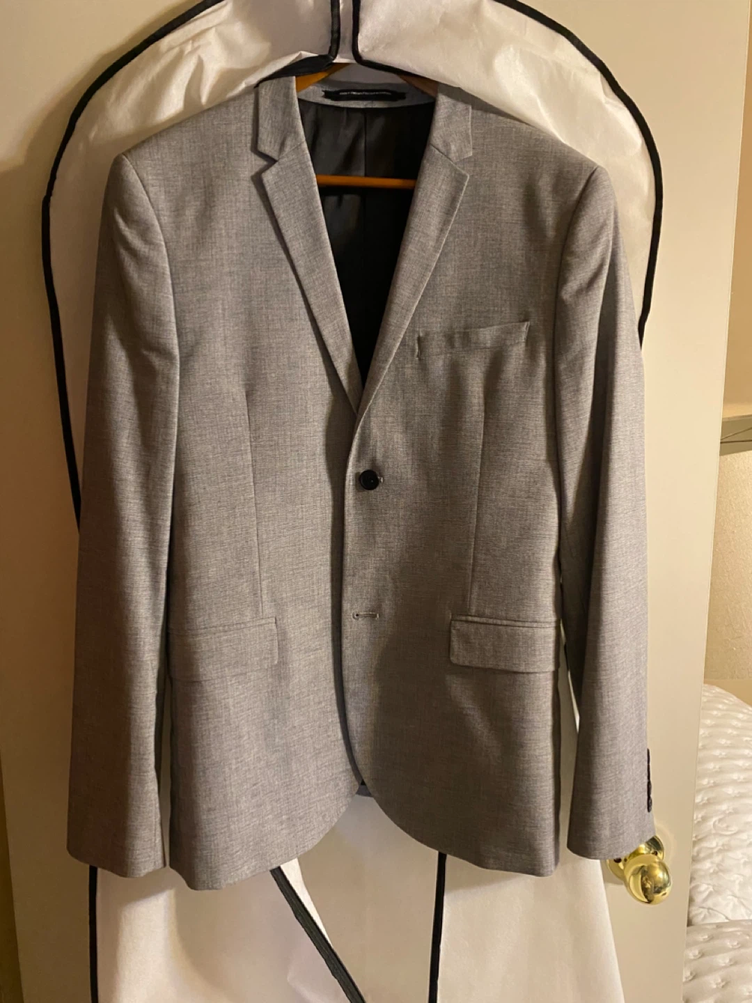 Grey Suit Jacket and Pants