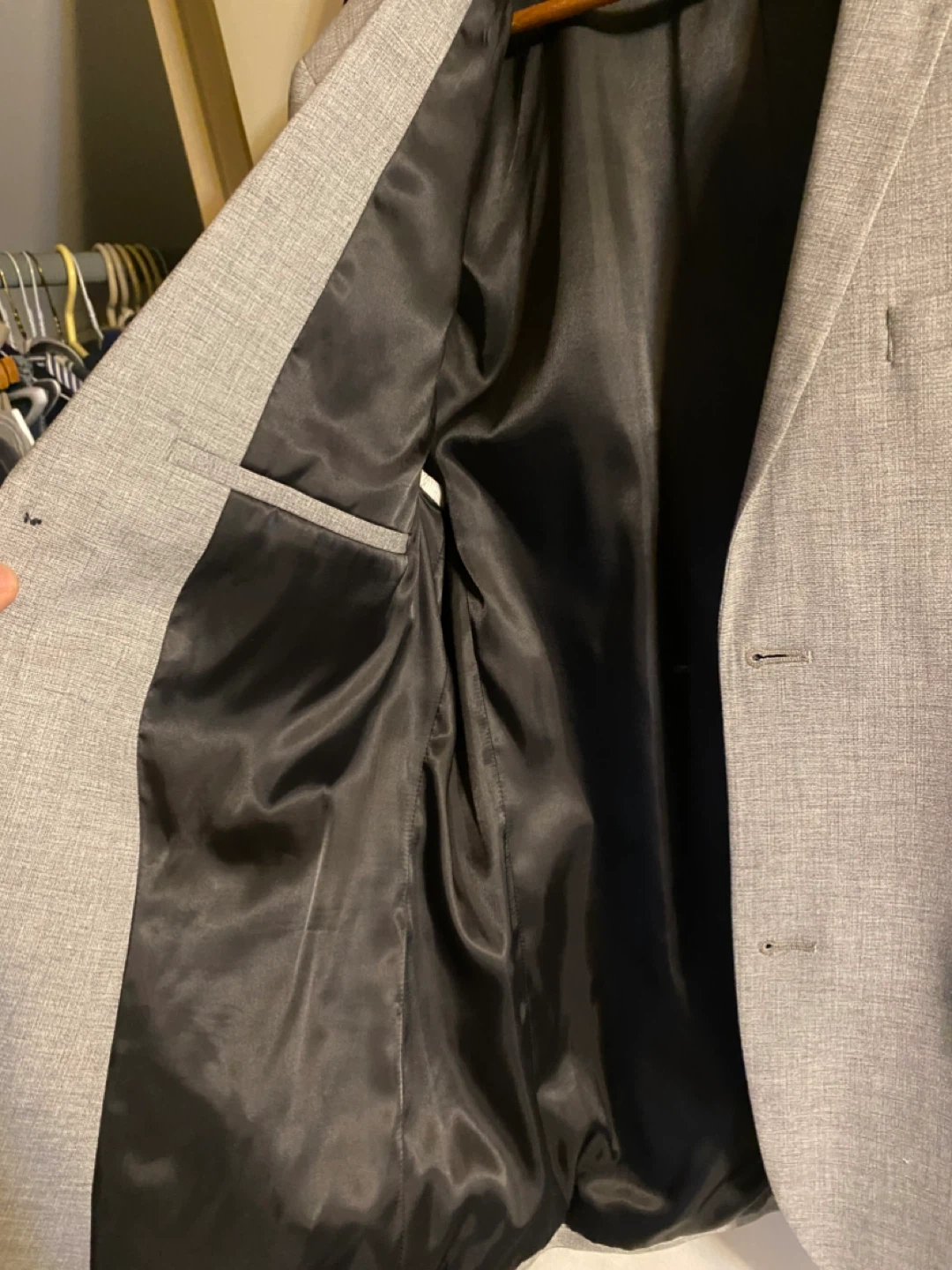 Grey Suit Jacket and Pants - photo 2