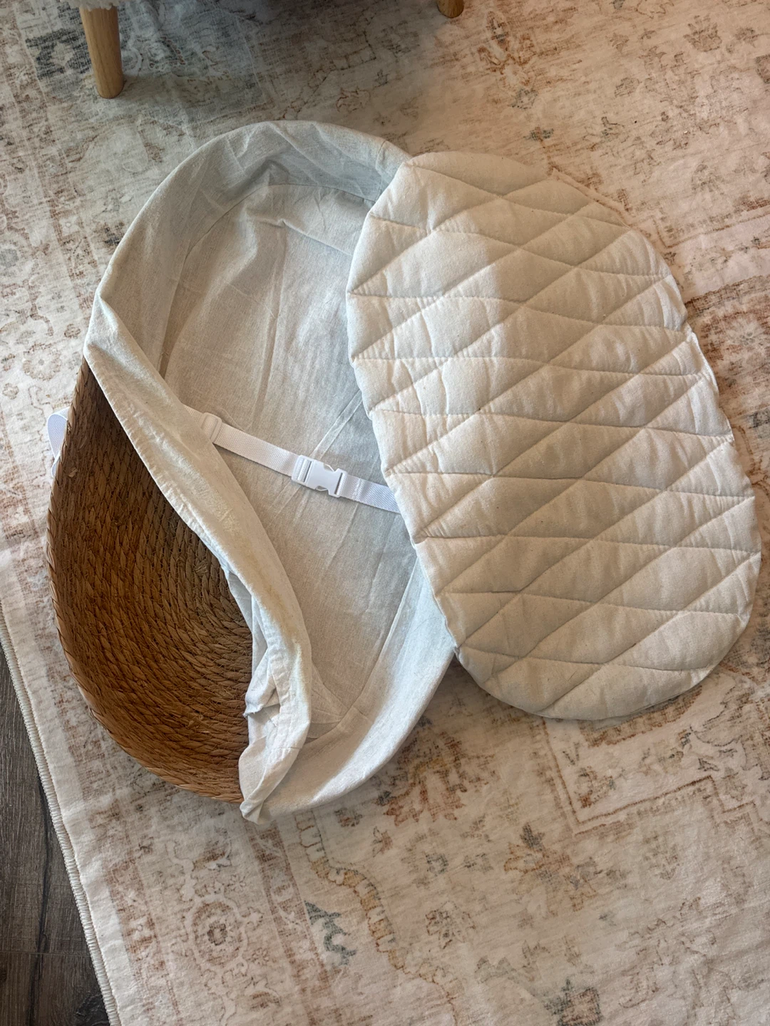 Woven Bassinet Change Pad with Quilted Mattress⚽️ - photo 4