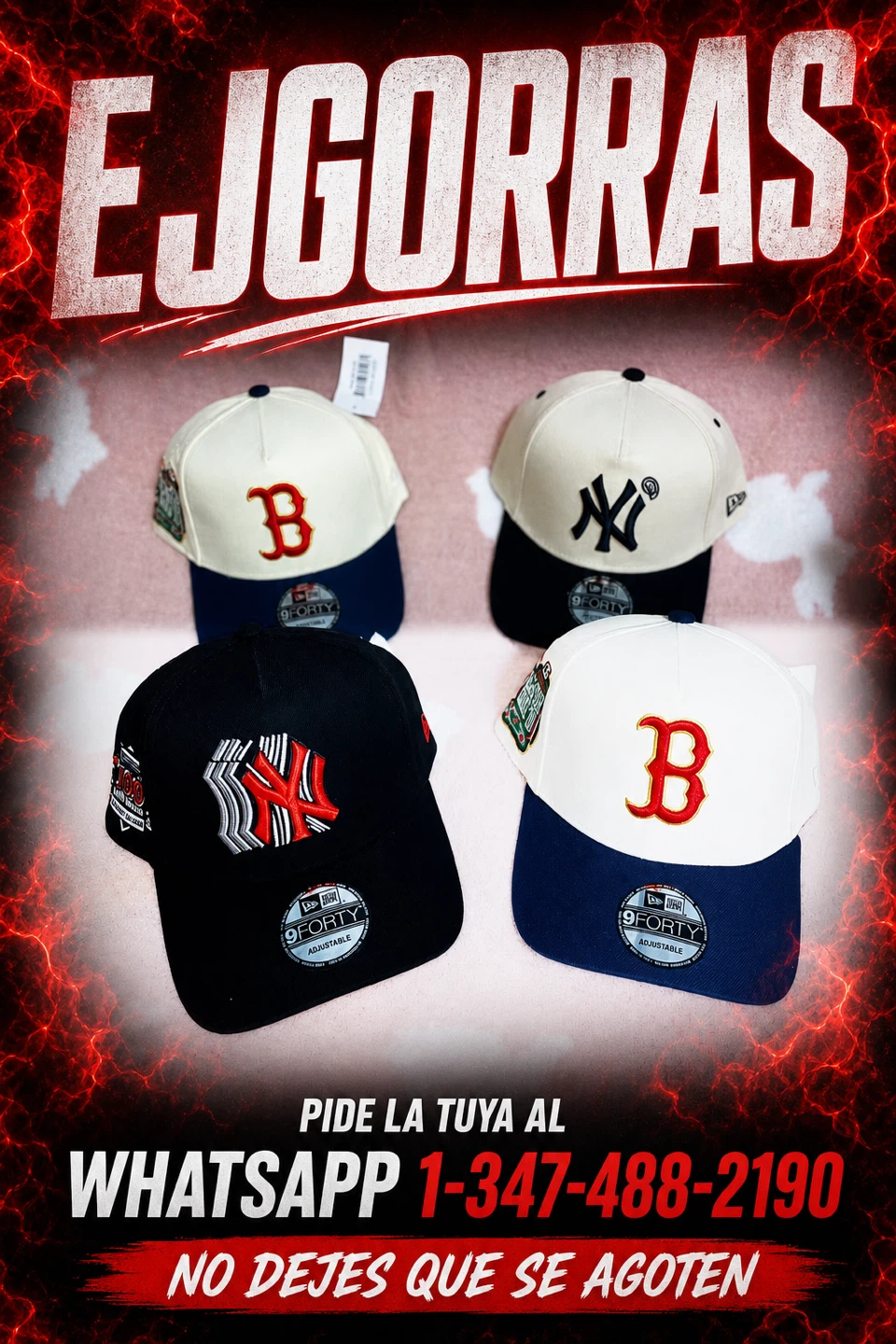 New Era 9Forty Adjustable Baseball Caps