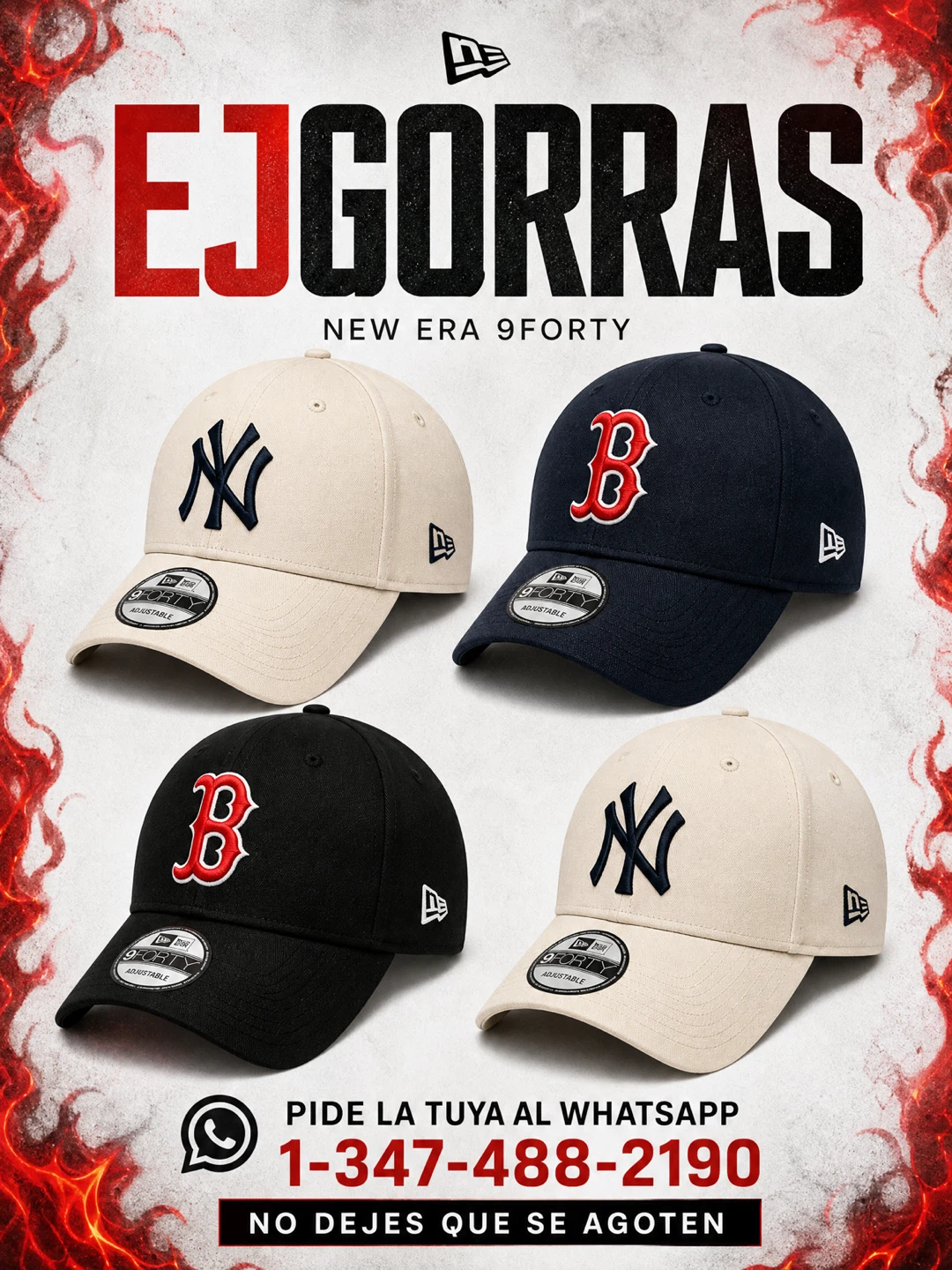 New Era 9Forty Adjustable Baseball Caps - photo 2