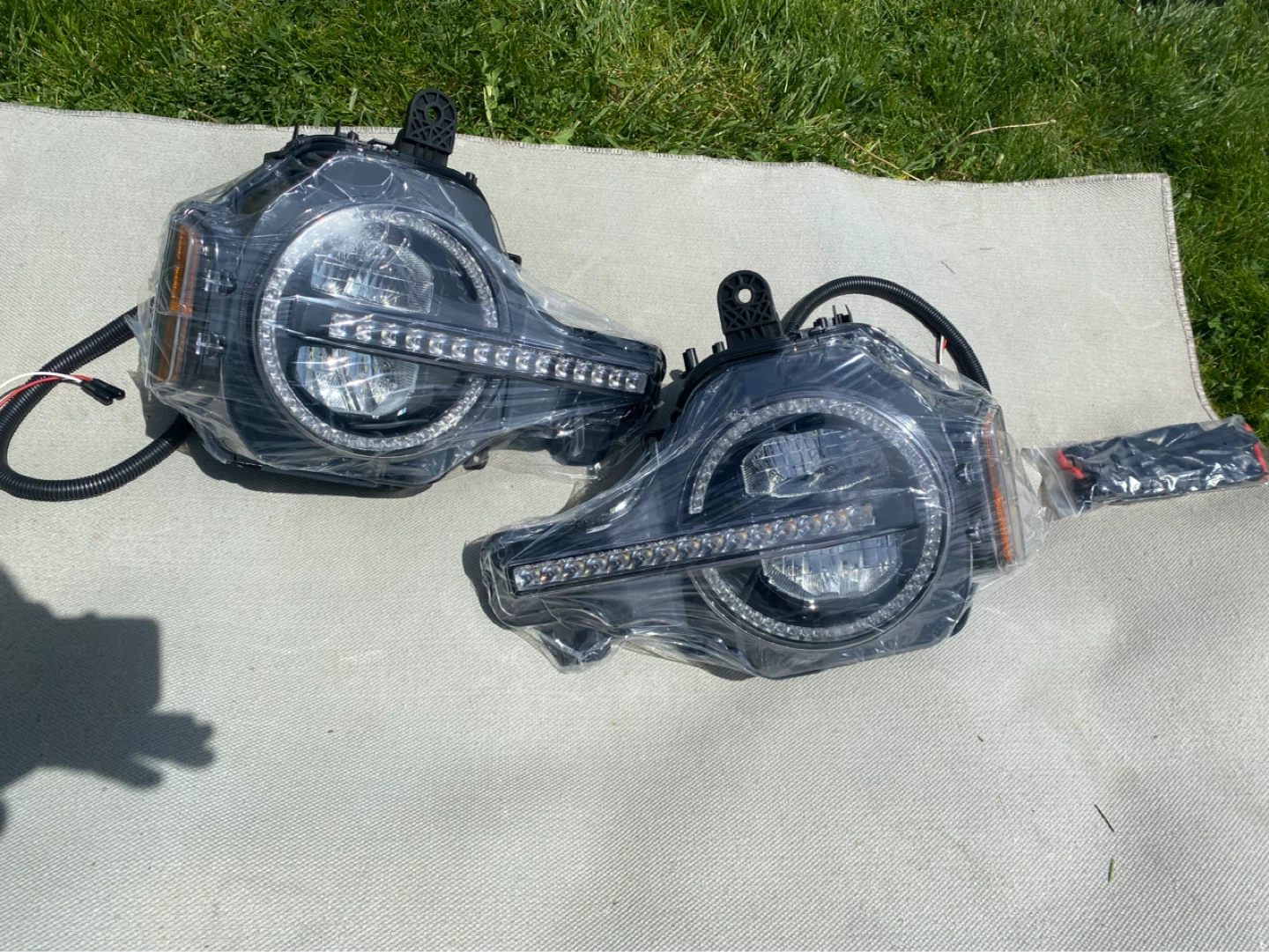 DNA MOTORING CHRYSTAL LED  HEADLIGHTS – 2021–2026 FORD BRONCO - photo 3
