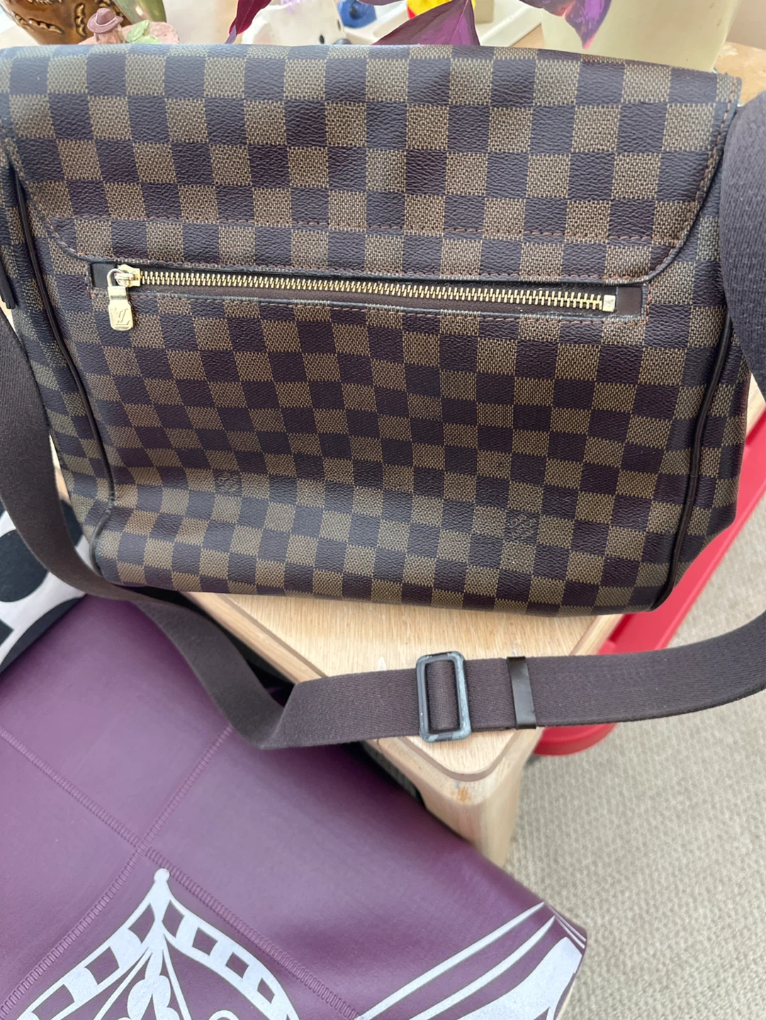 Louis Vuitton Damier Ebene Messenger Bag