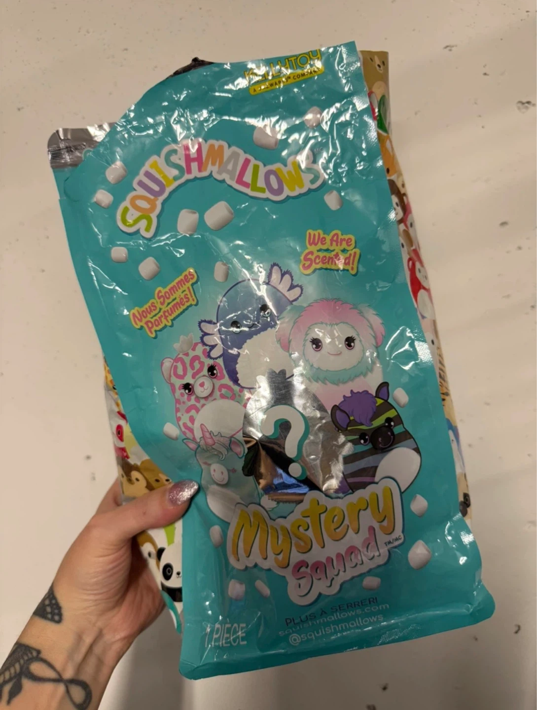 ⚽️Squishmallows Mystery Squad Zebra Plush - photo 2