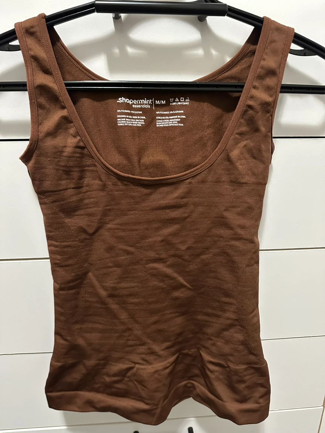 Shapermint Essentials Tank Top M/M Brown - photo 2