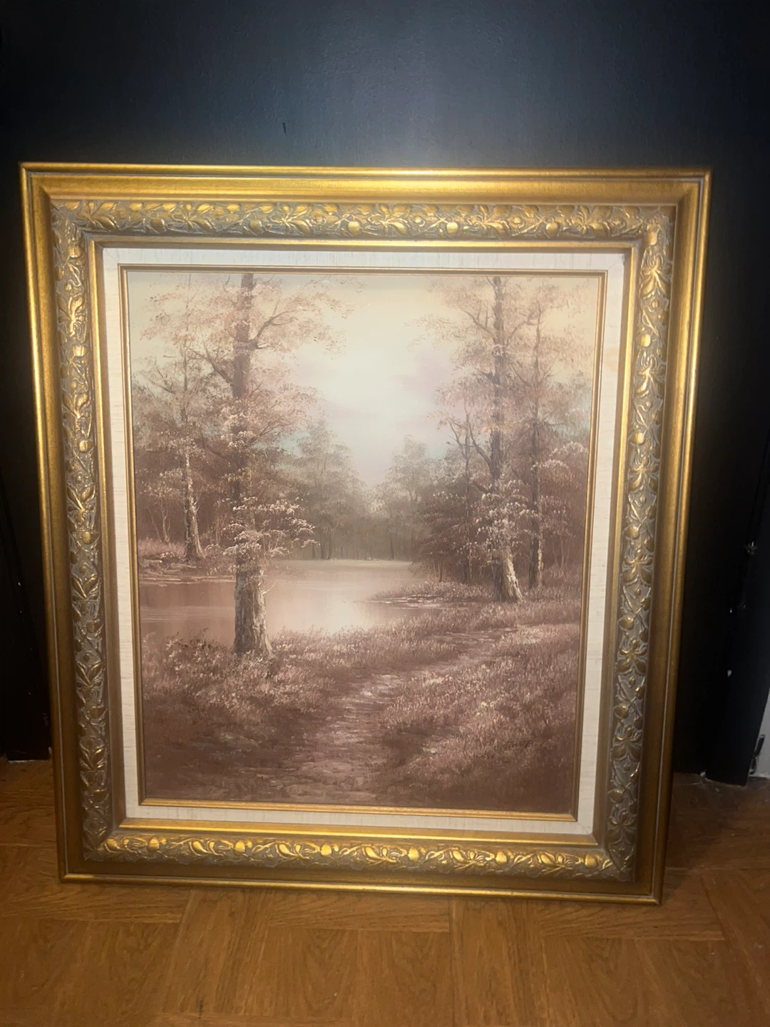 Framed Landscape painting ⚽