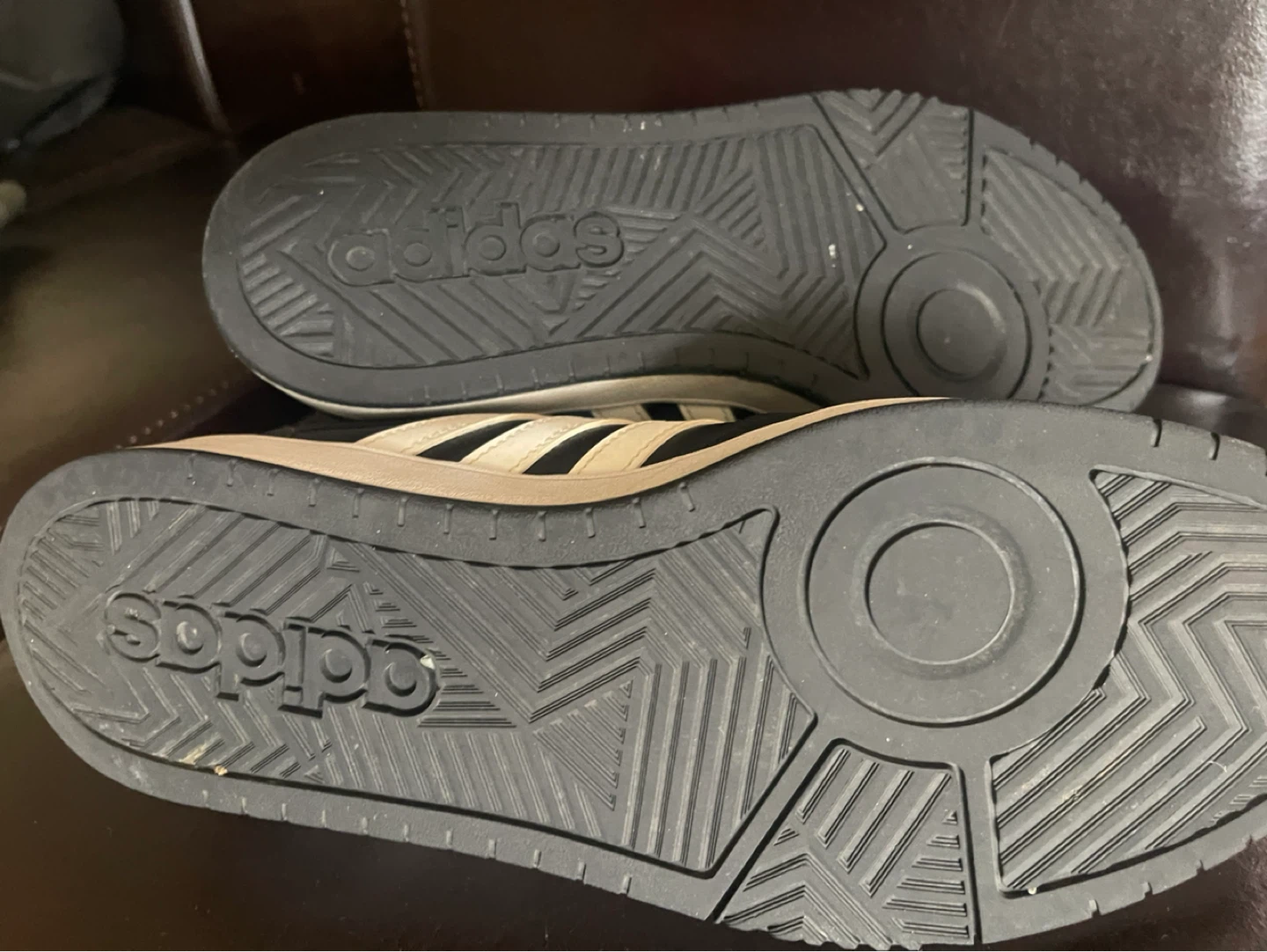 Adidas Men's Black & White Sneakers - photo 5