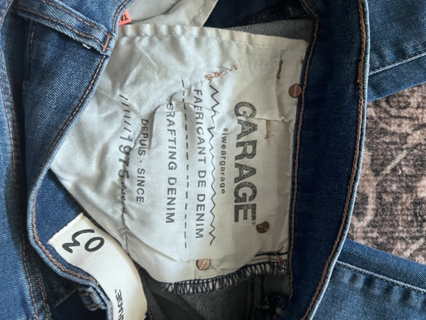 Garage High Rise Jeans Size 3 - photo 4