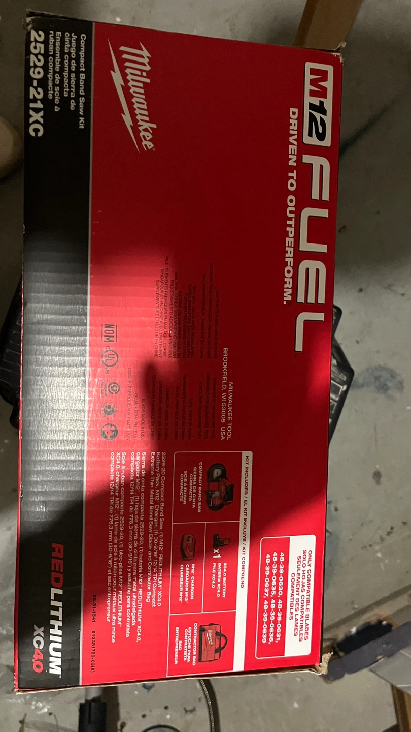 Milwaukee M12 FUEL Compact Band Saw Kit 2529-21XC