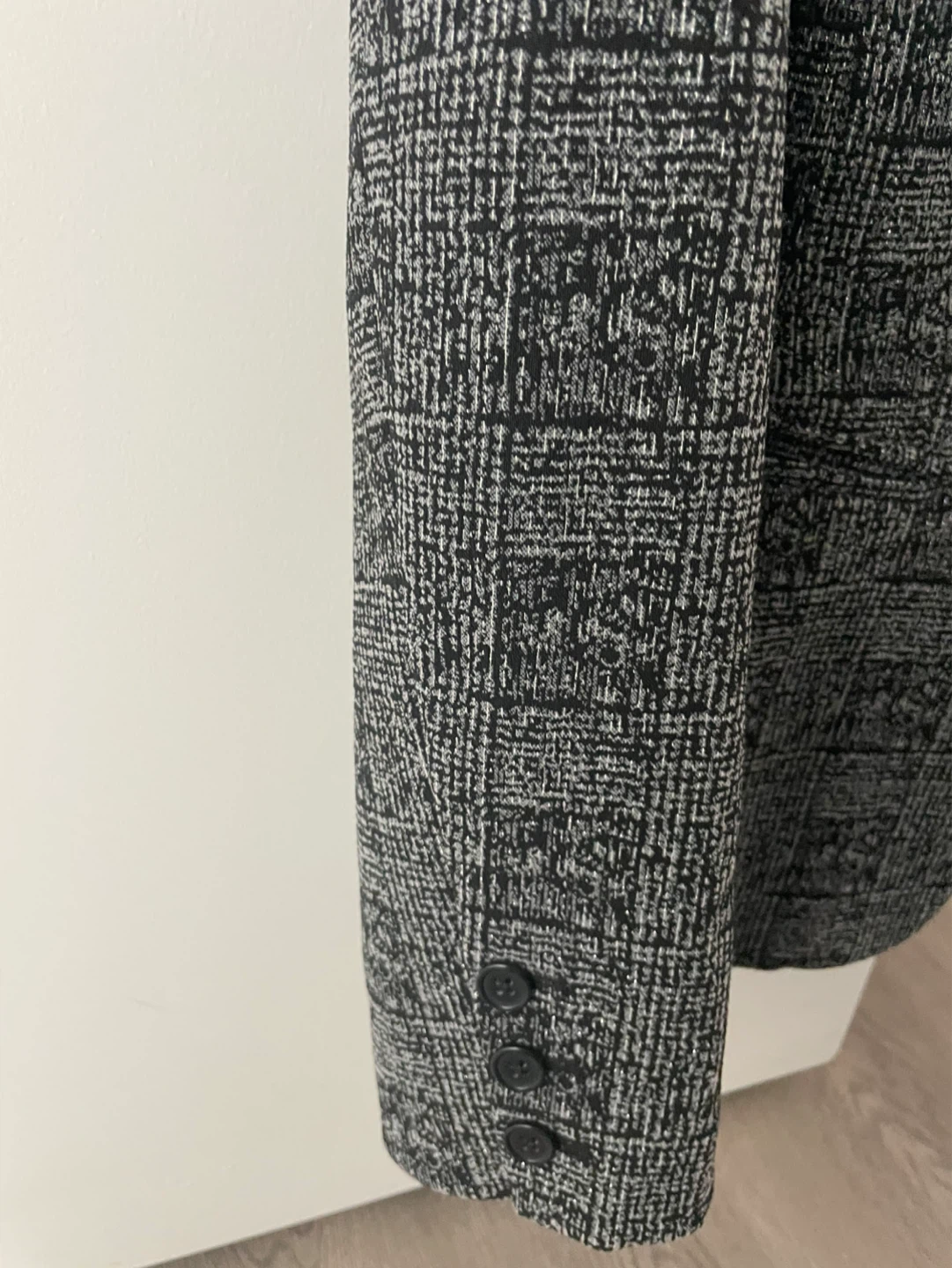 Cleo Petites Black and White  Blazer - photo 2