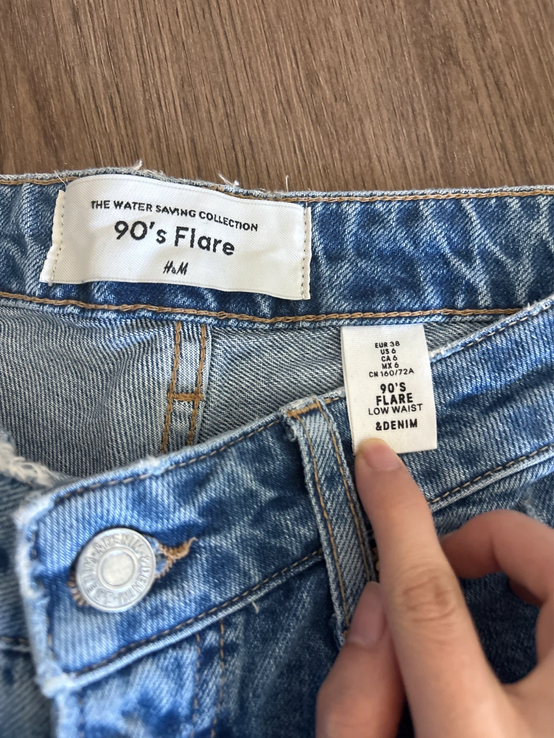 H&M 90's Flare Jeans Low Waist - photo 3