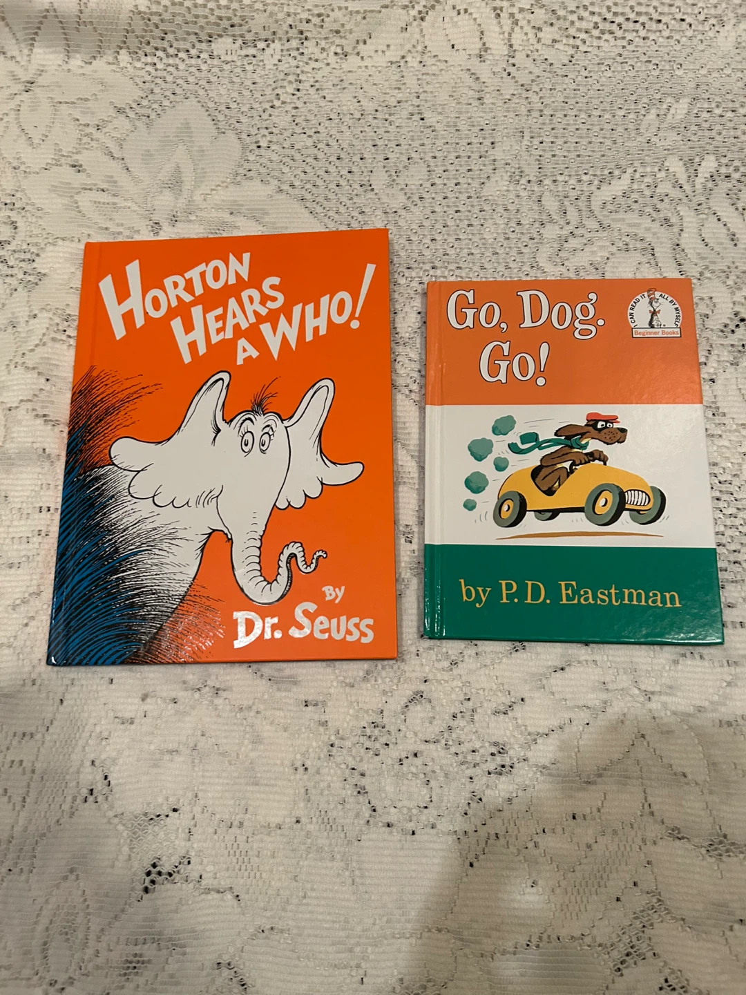 Dr. Seuss Books: Horton Hears a Who! & Go, Dog. Go!