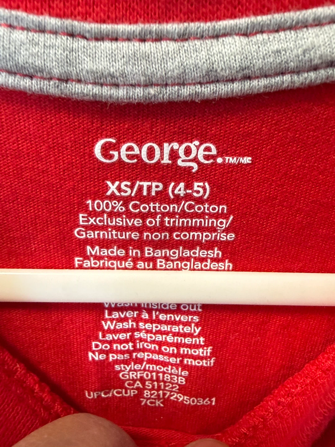 George! Kids Christmas Sequin Long Sleeve Shirt - photo 2