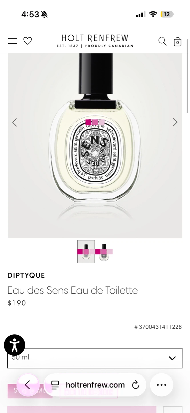 Diptyque eau de Sens 50 ml - photo 3