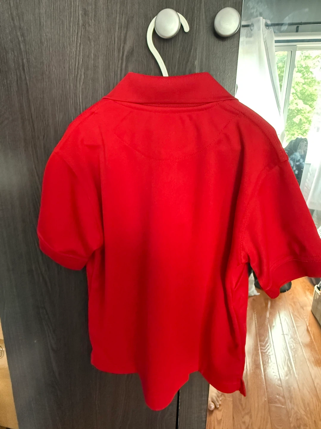 H2 Apparel Youth Short Sleeve Red Polo Shirt S/P - photo 2