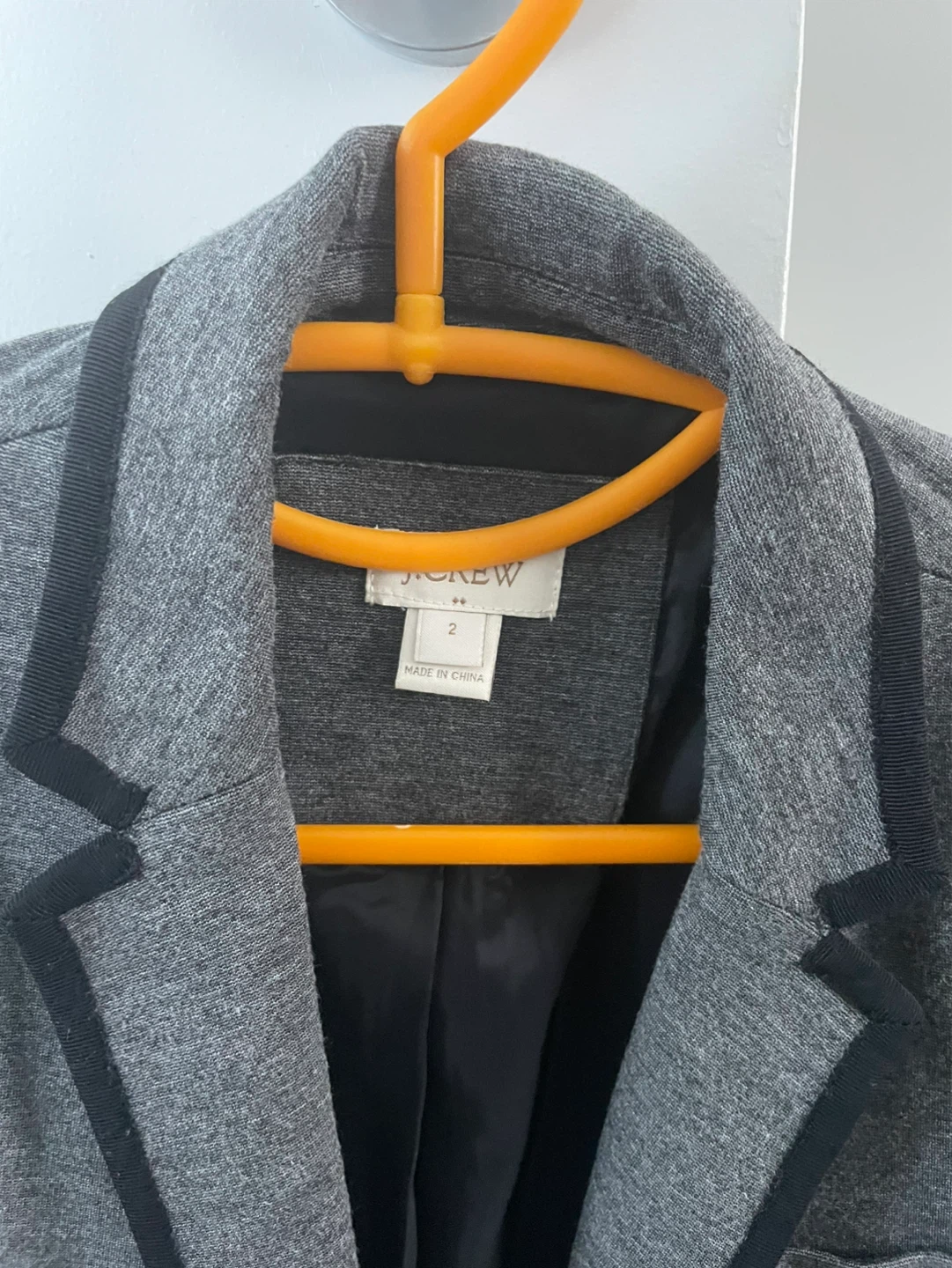 J. Crew Grey Blazer Jacket - photo 2