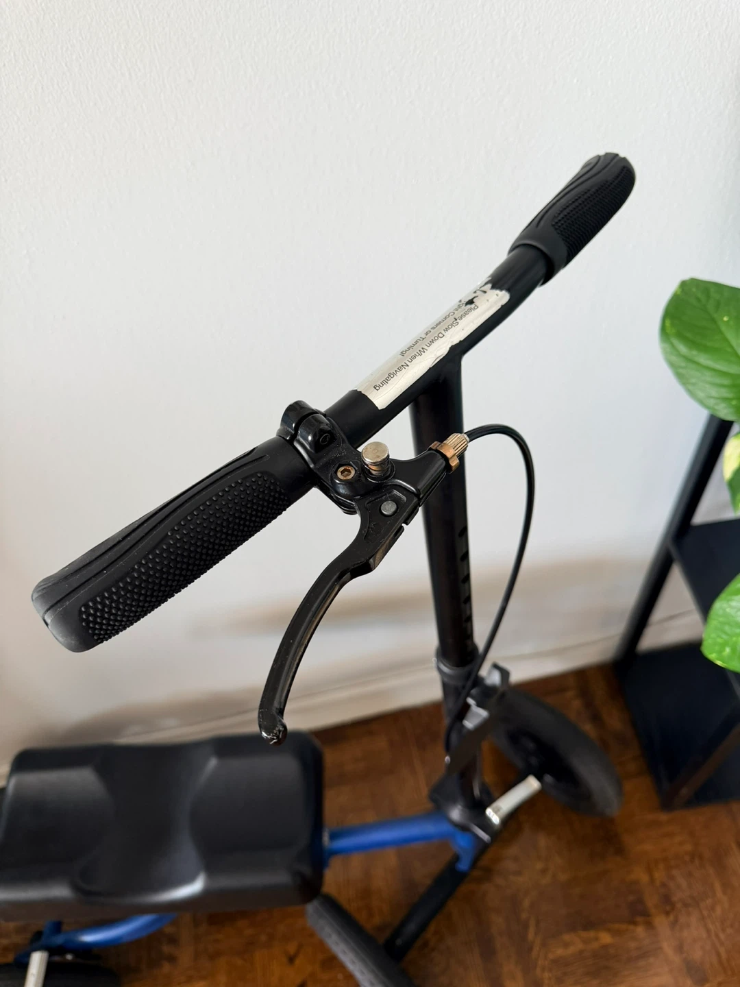 3-Wheel Medical Knee Scooter, blue - photo 3