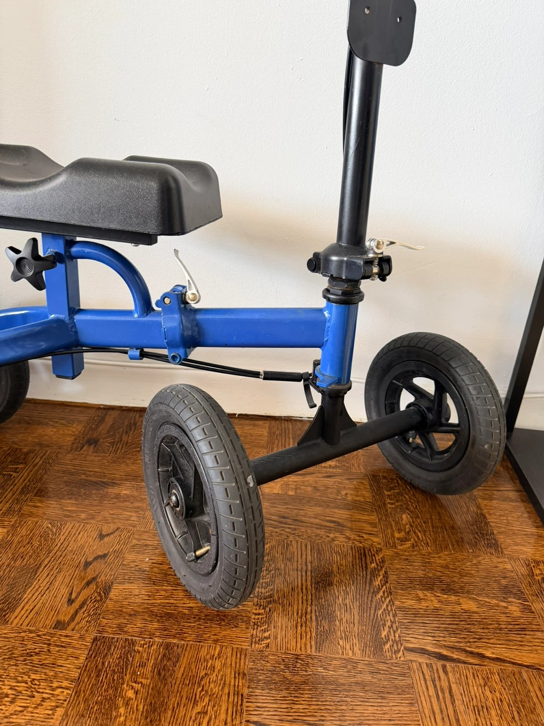 3-Wheel Medical Knee Scooter, blue - photo 2