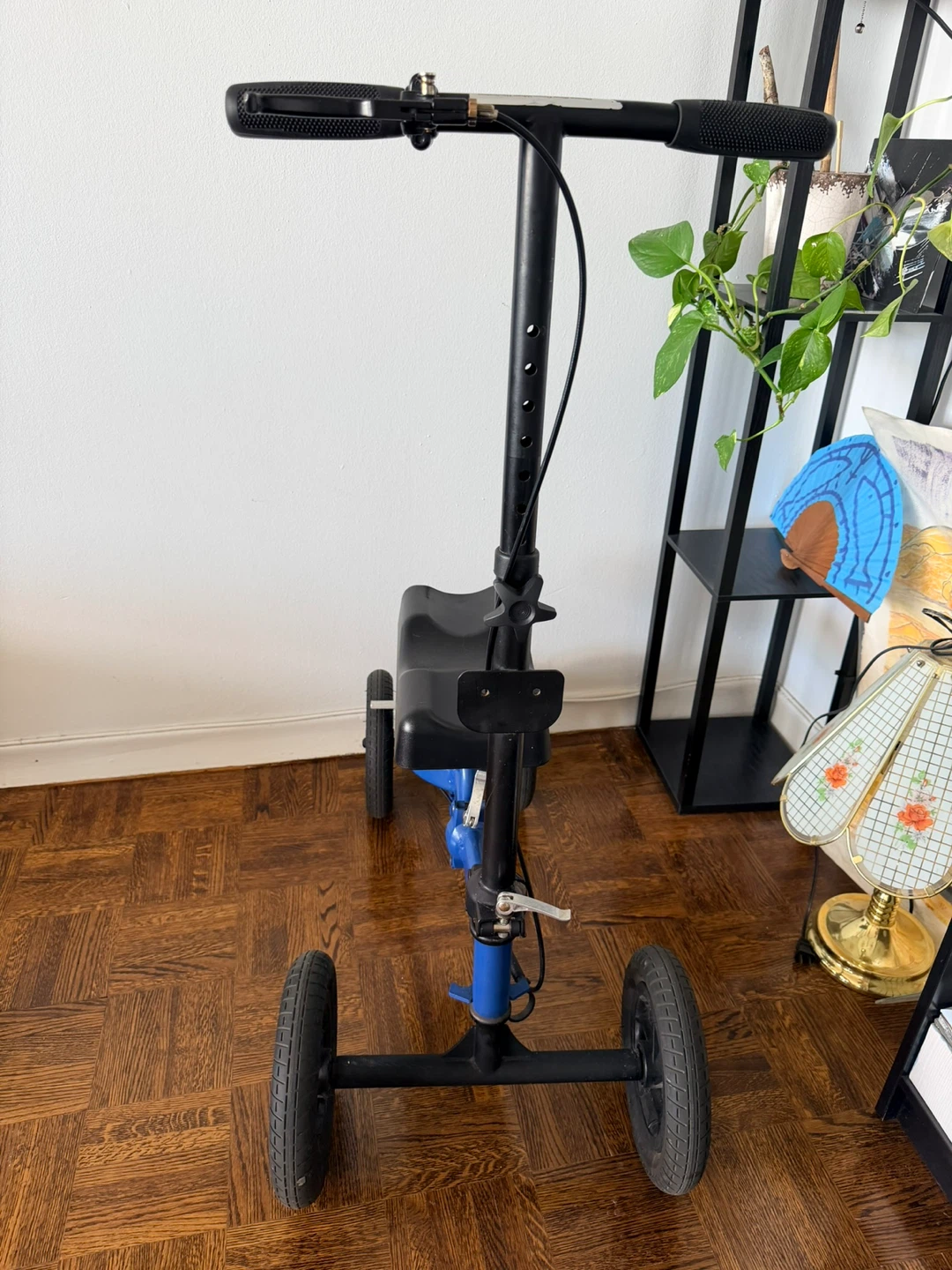 3-Wheel Medical Knee Scooter, blue - photo 4