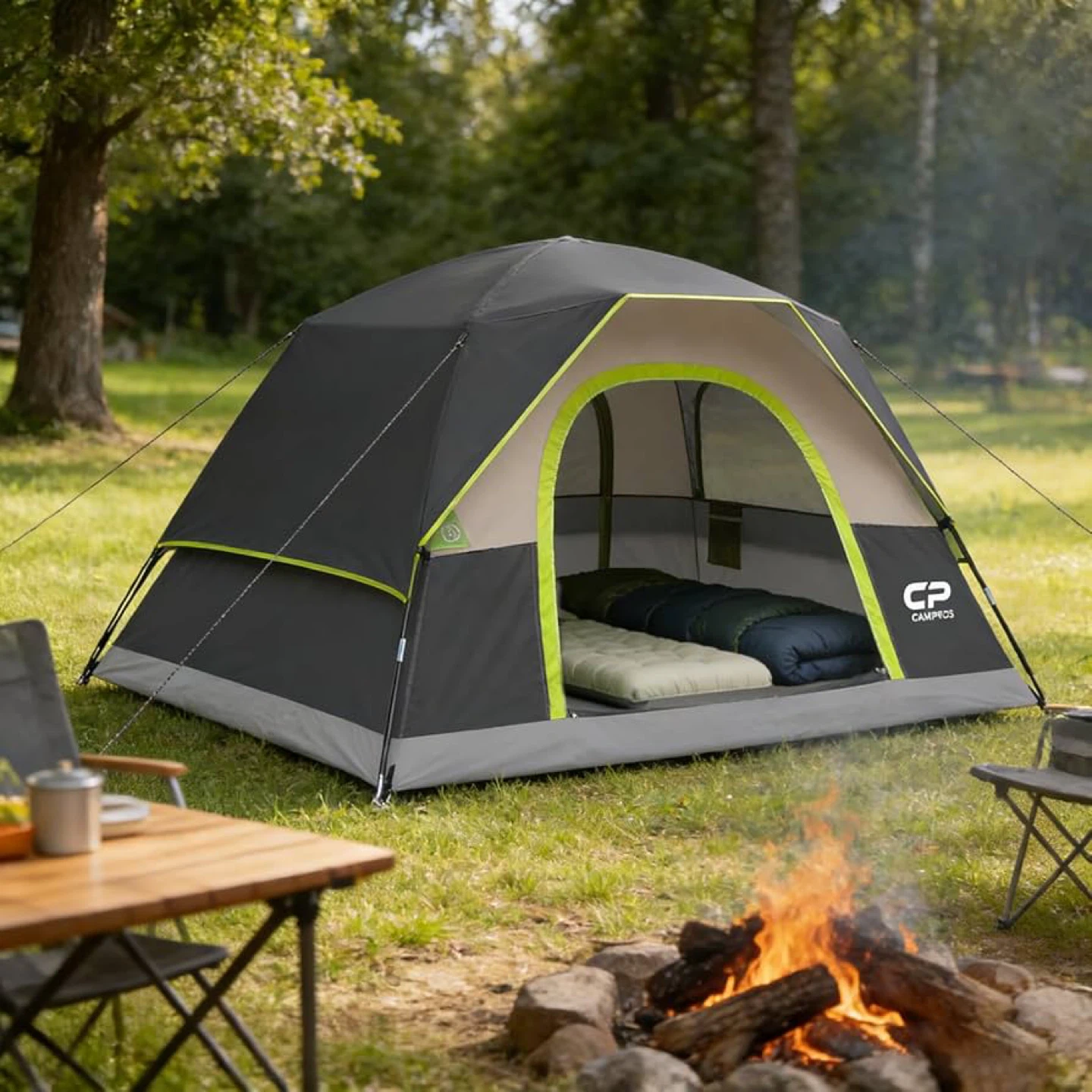 CAMPOS 2-4 Person Dome Tent⚽️ - photo 3