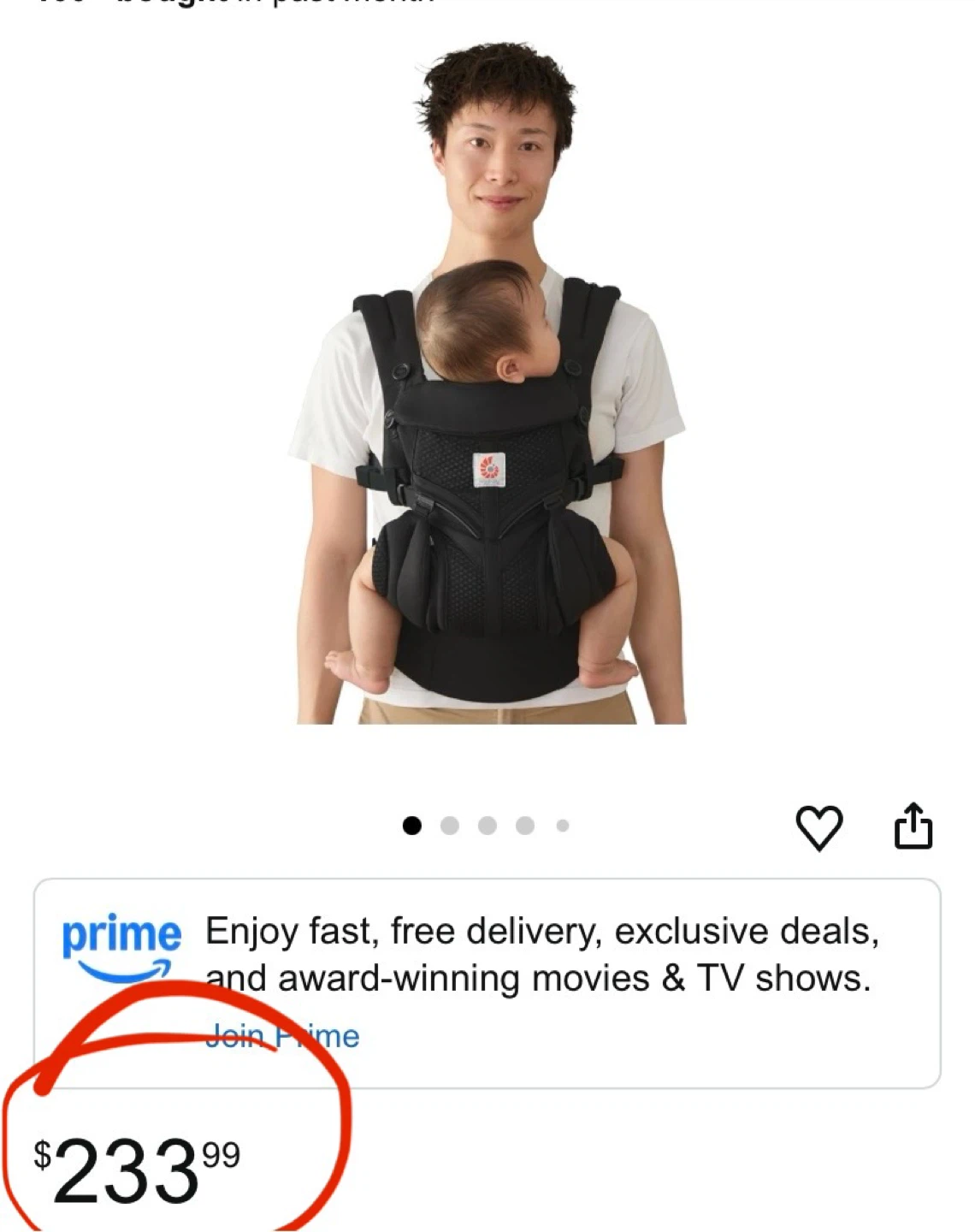 Ergobaby Omni 360 Baby Carrier - Black - photo 2