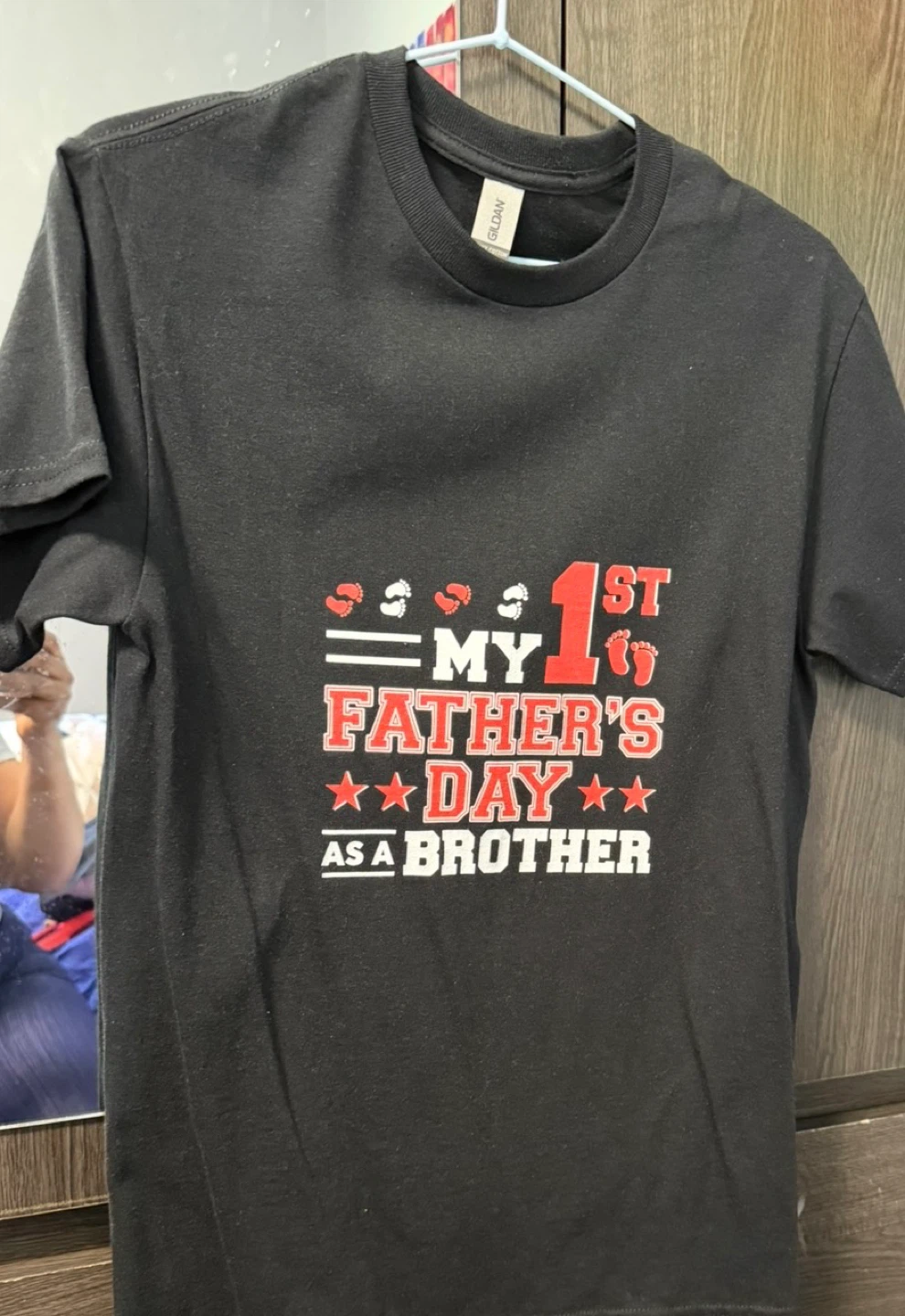 Gildan Heavy Cotton T-Shirt - My 1st Father's Day As A Brother