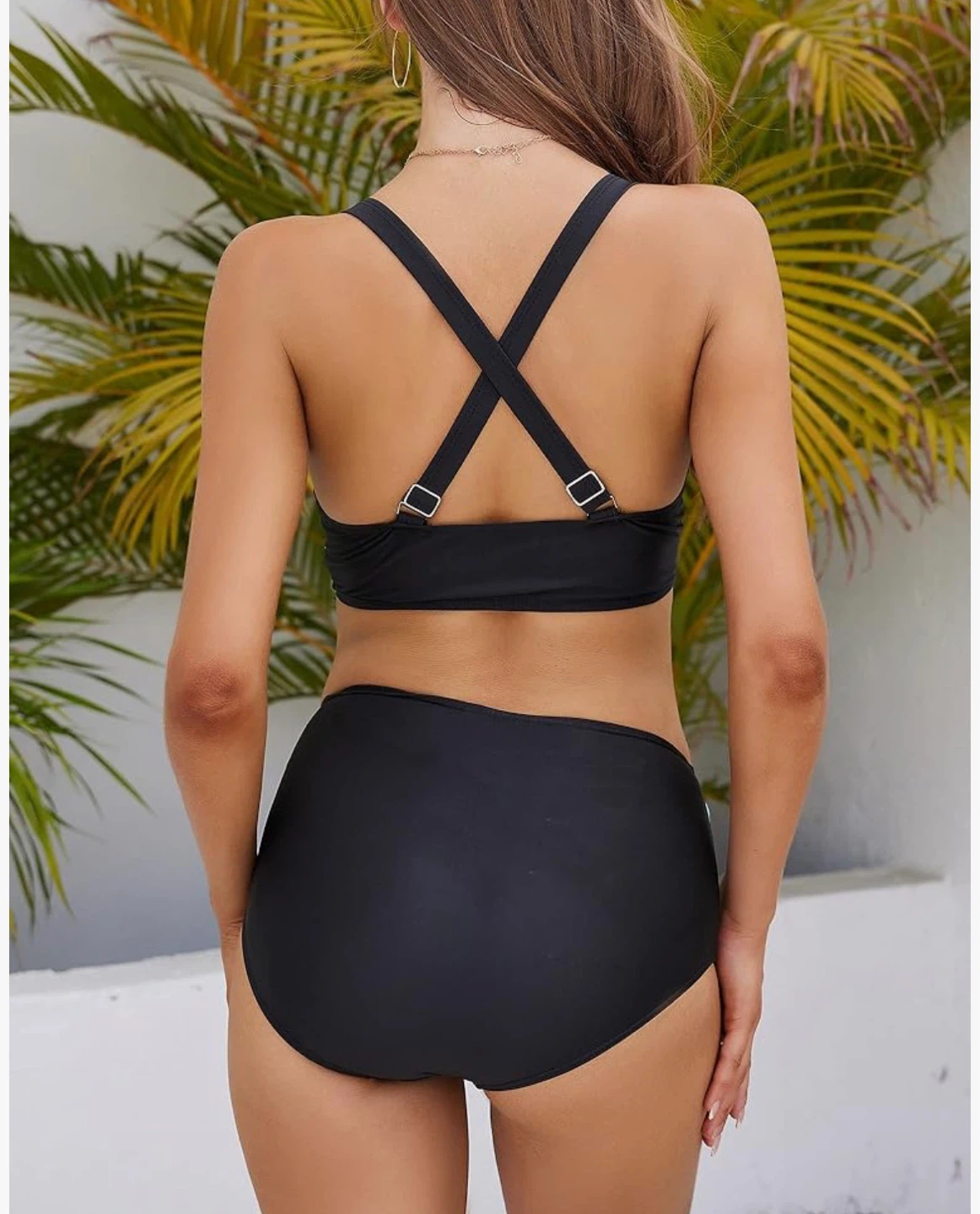 ⚽️ NWOT Women's Striped Bikini Set Size L - photo 2