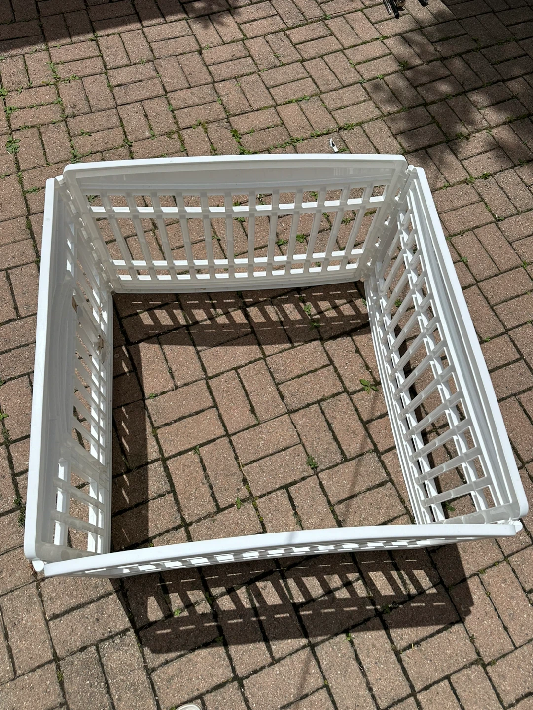 White Plastic Playpen with Gate - photo 5