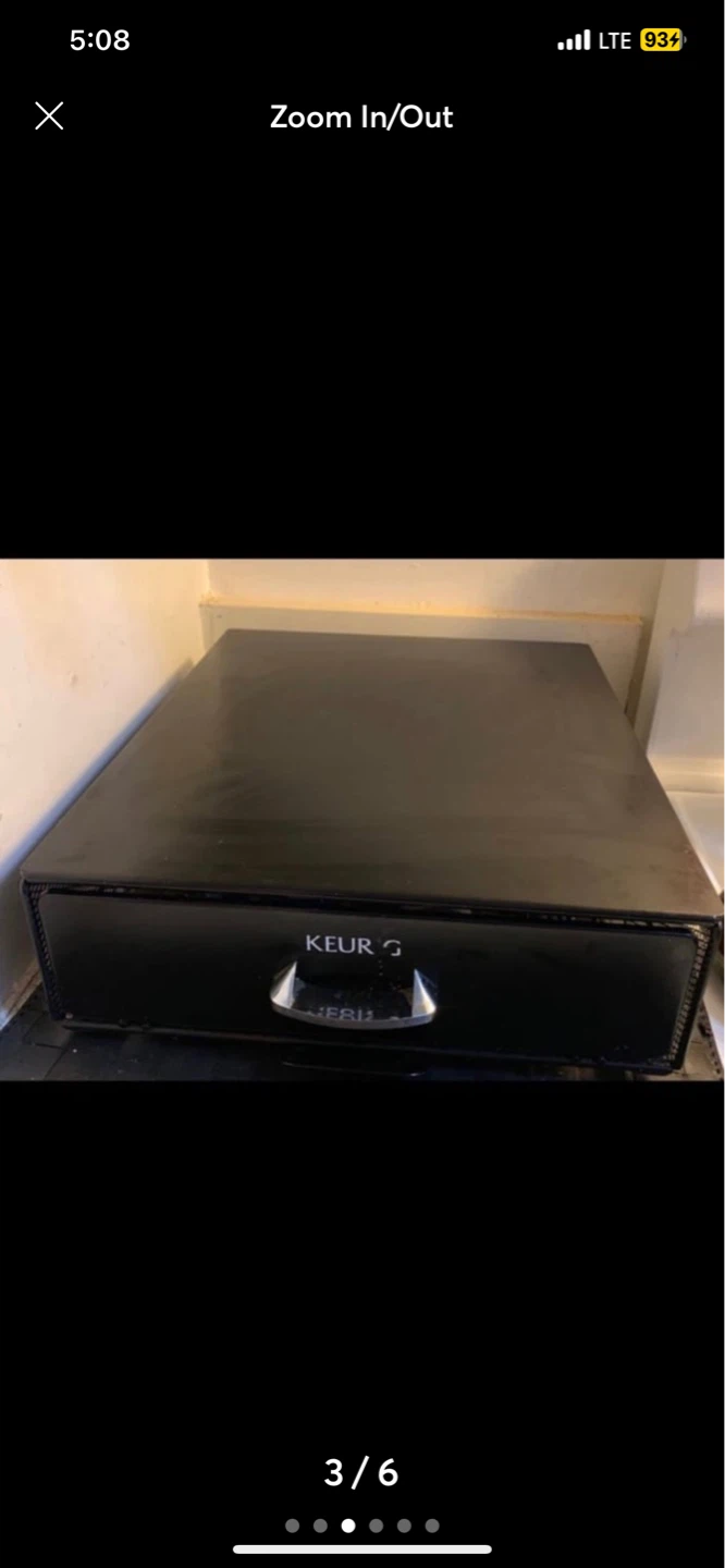 ⚽ Keurig Rolling Storage Drawer for K-Cups - Black - photo 3