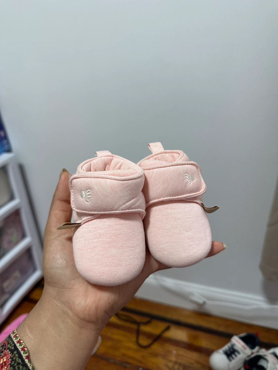 BearPaw Baby Pink Booties