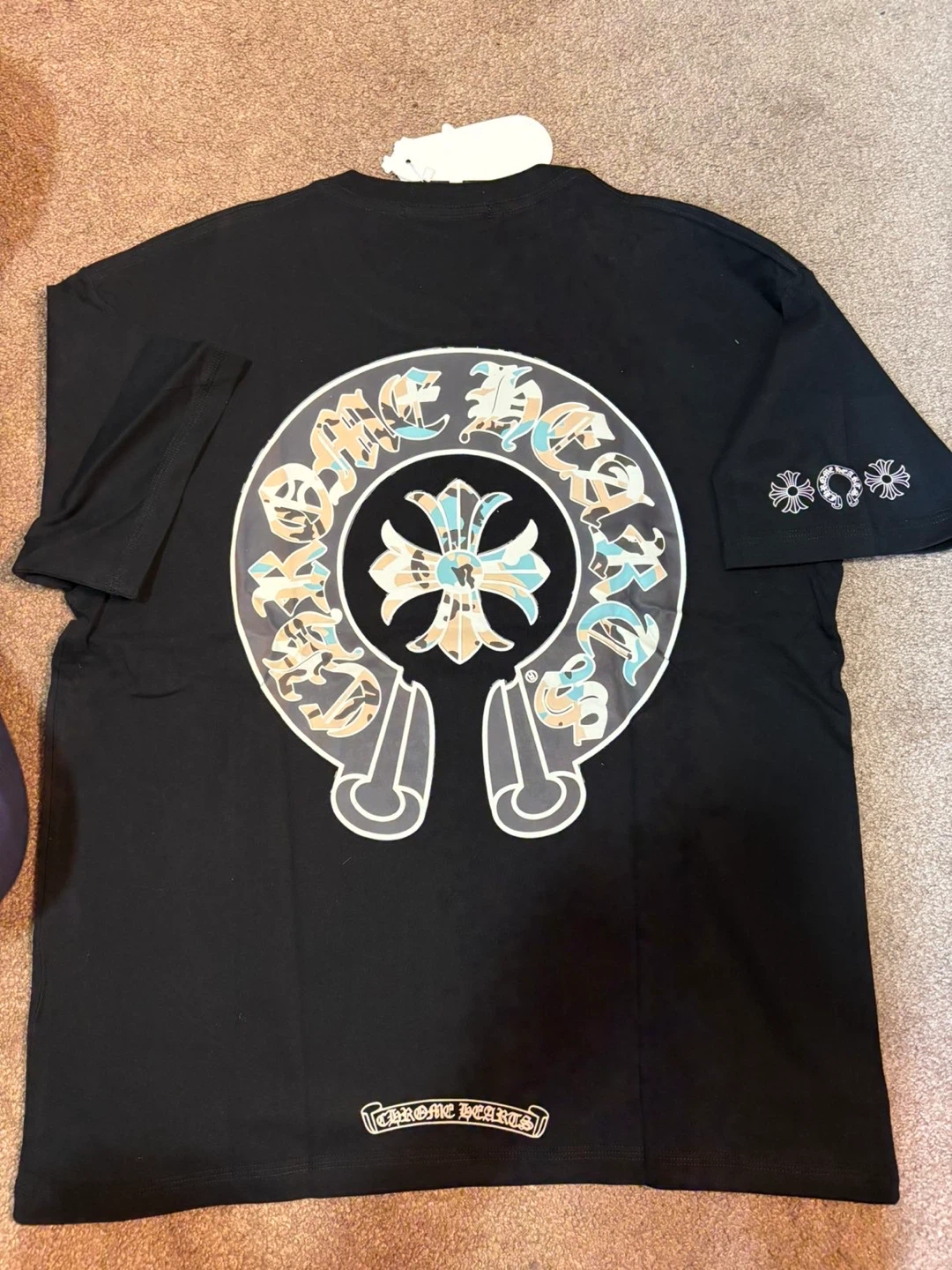 Chrome Hearts Black T-Shirt