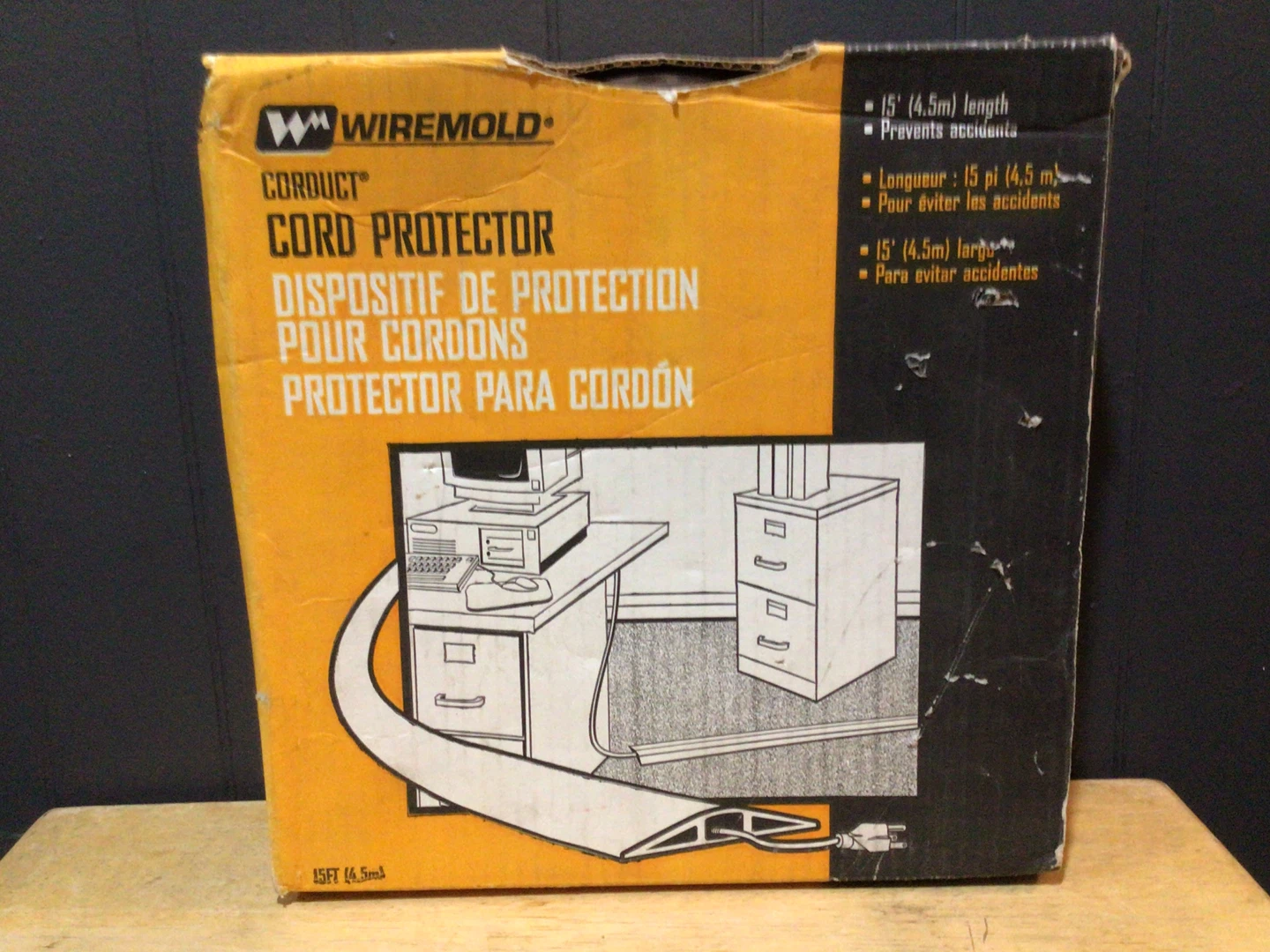 Wiremold…cord protector
